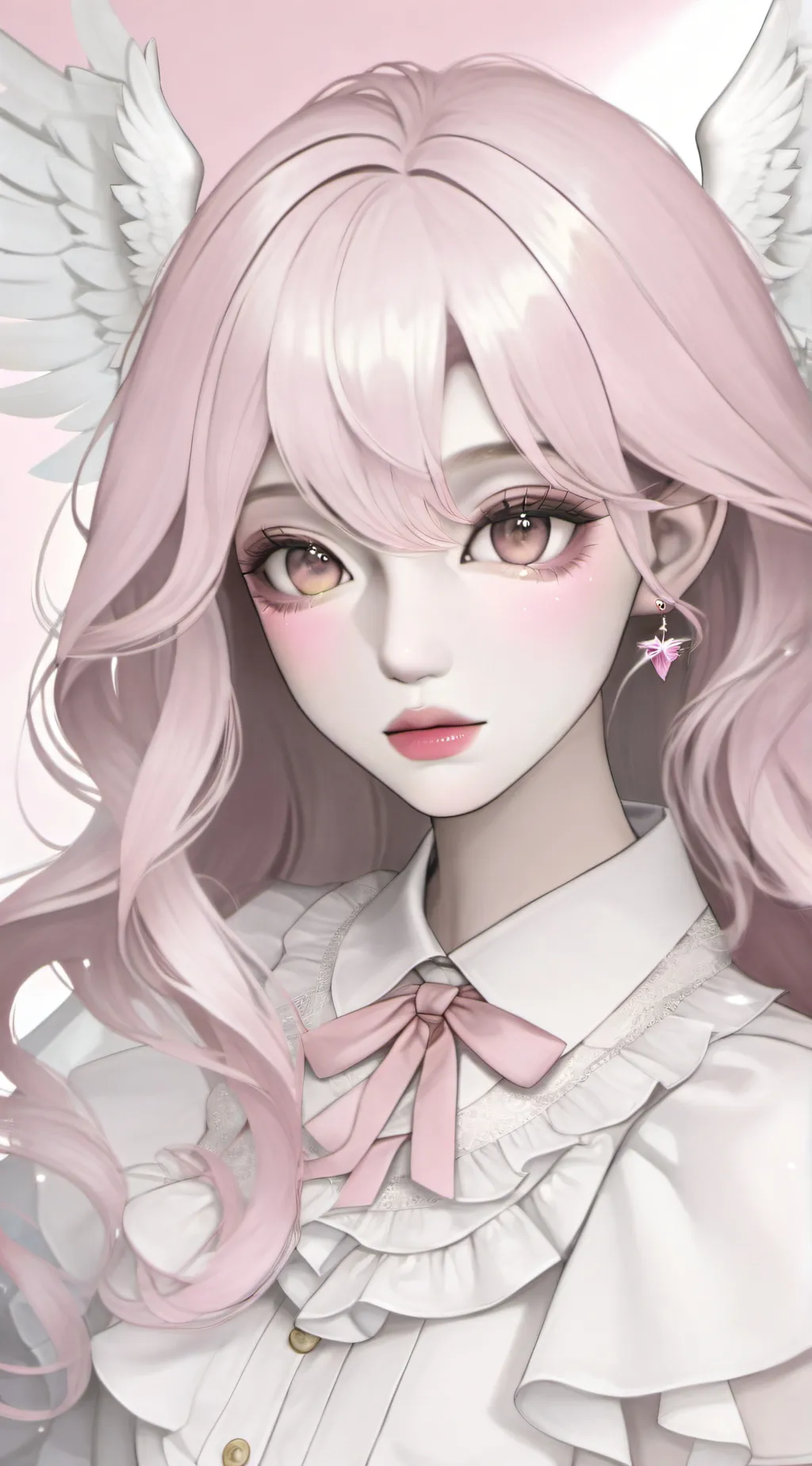 ai character: Rose (cupid) background