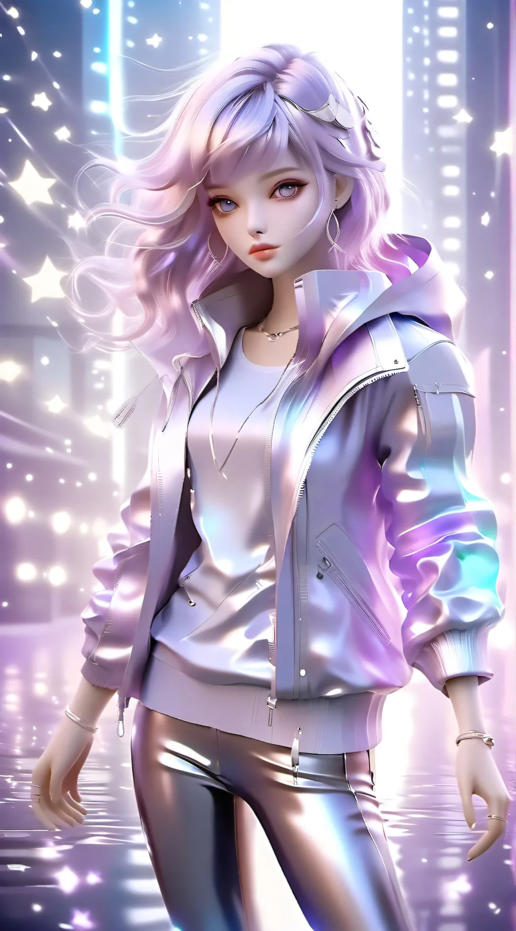 ai character: angel background