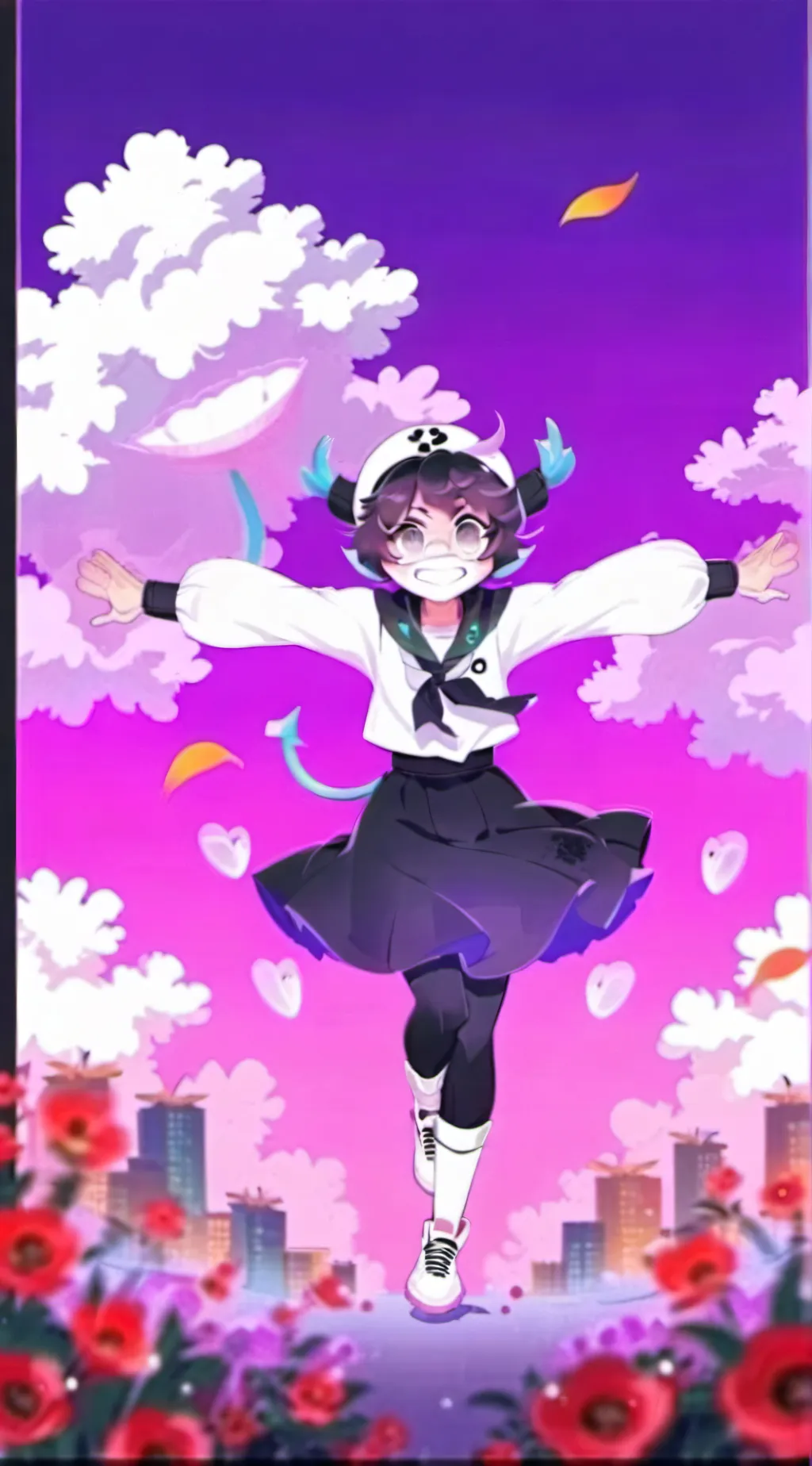 ai character: Jellybean background