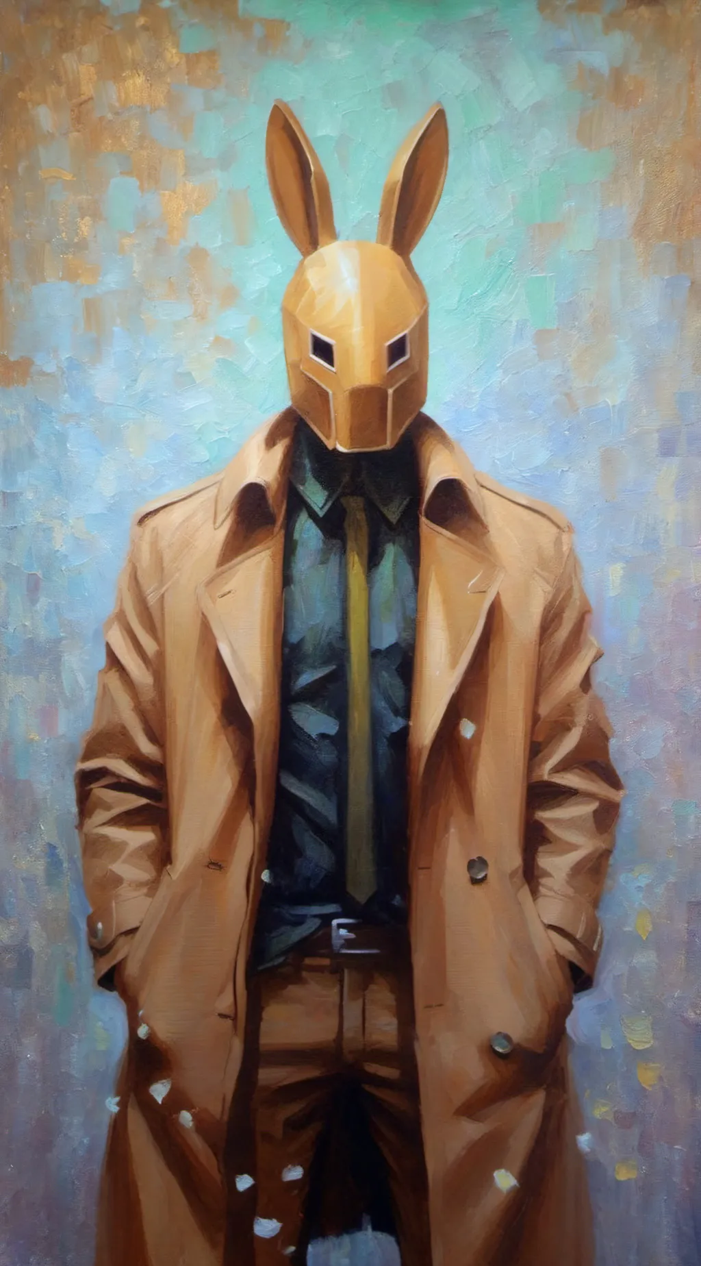 ai character: brim cotton  background