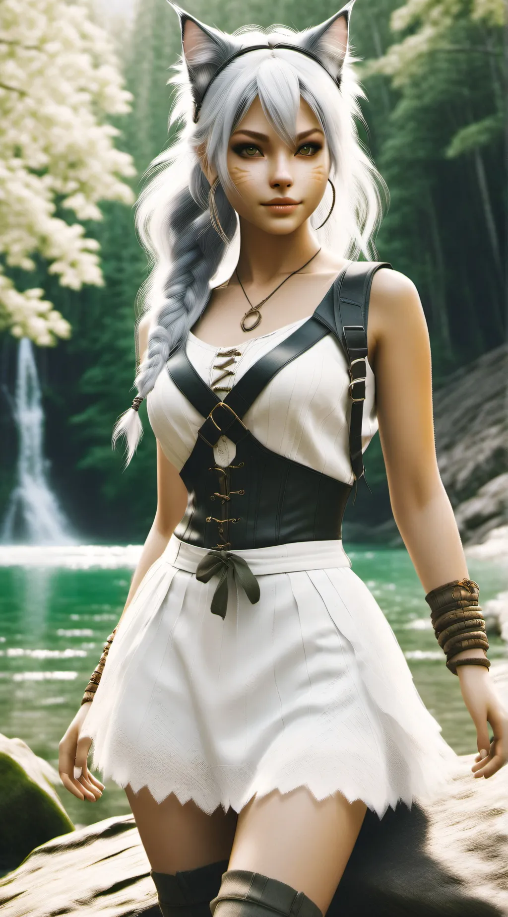 ai character: kitty background