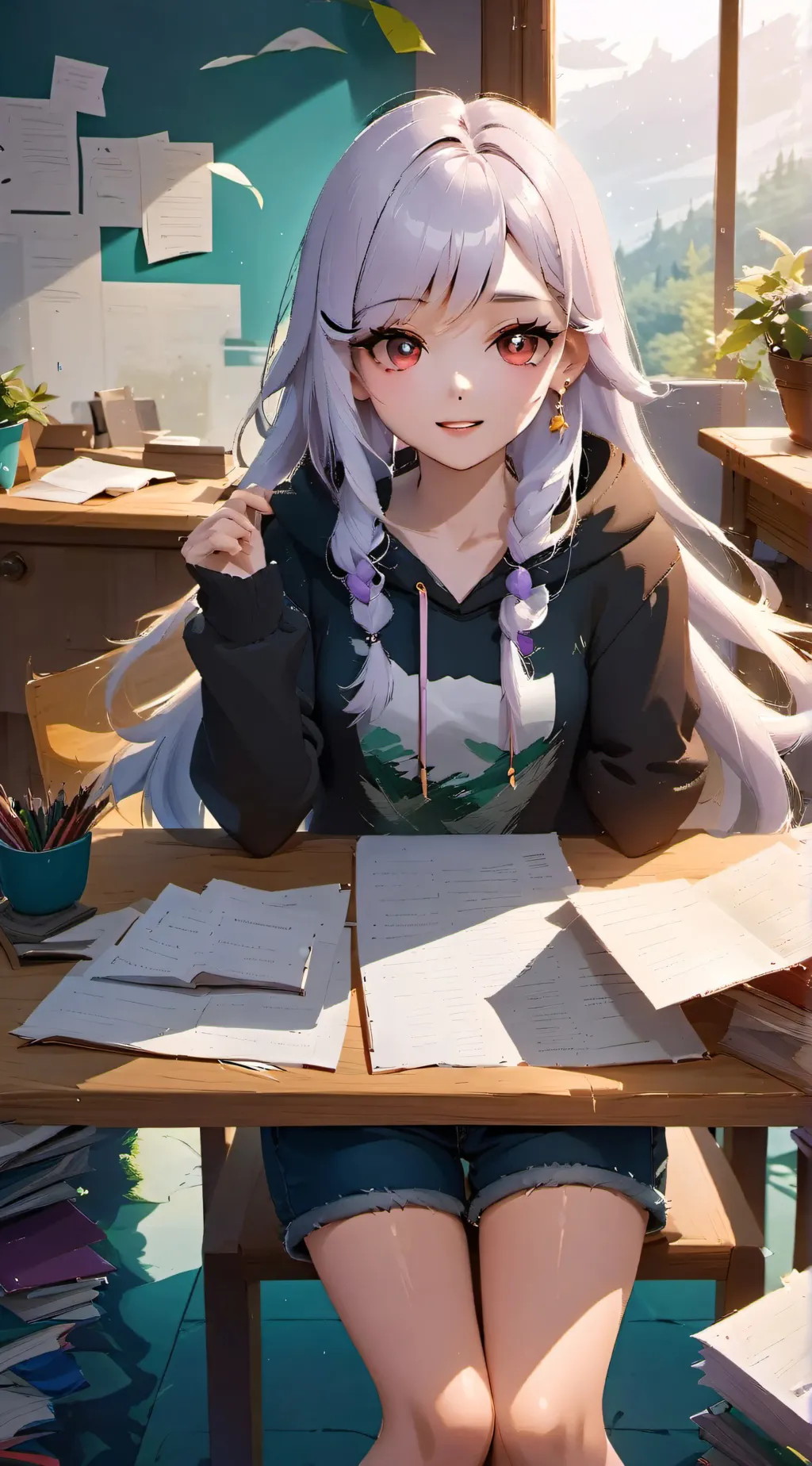 ai character: Natalie background