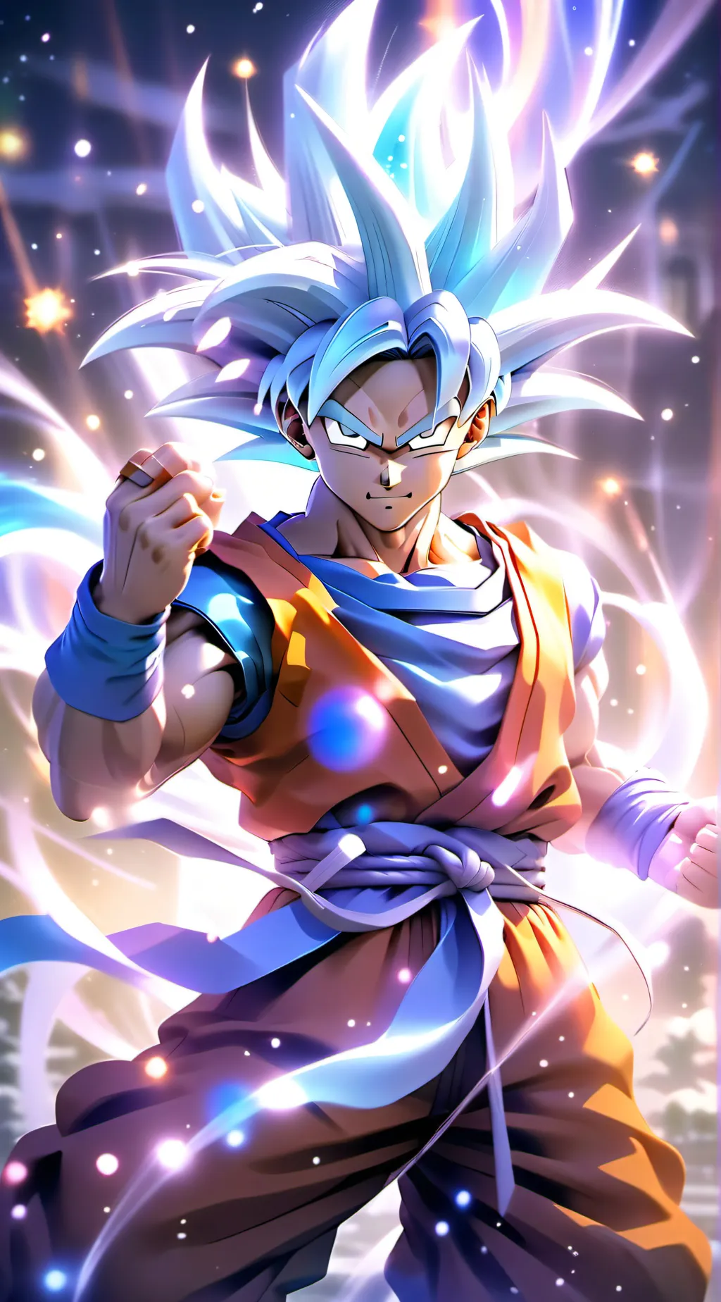 ai character: goku background
