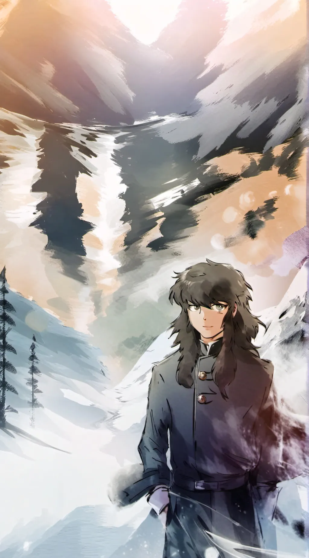 ai character: Muichiro tokito background