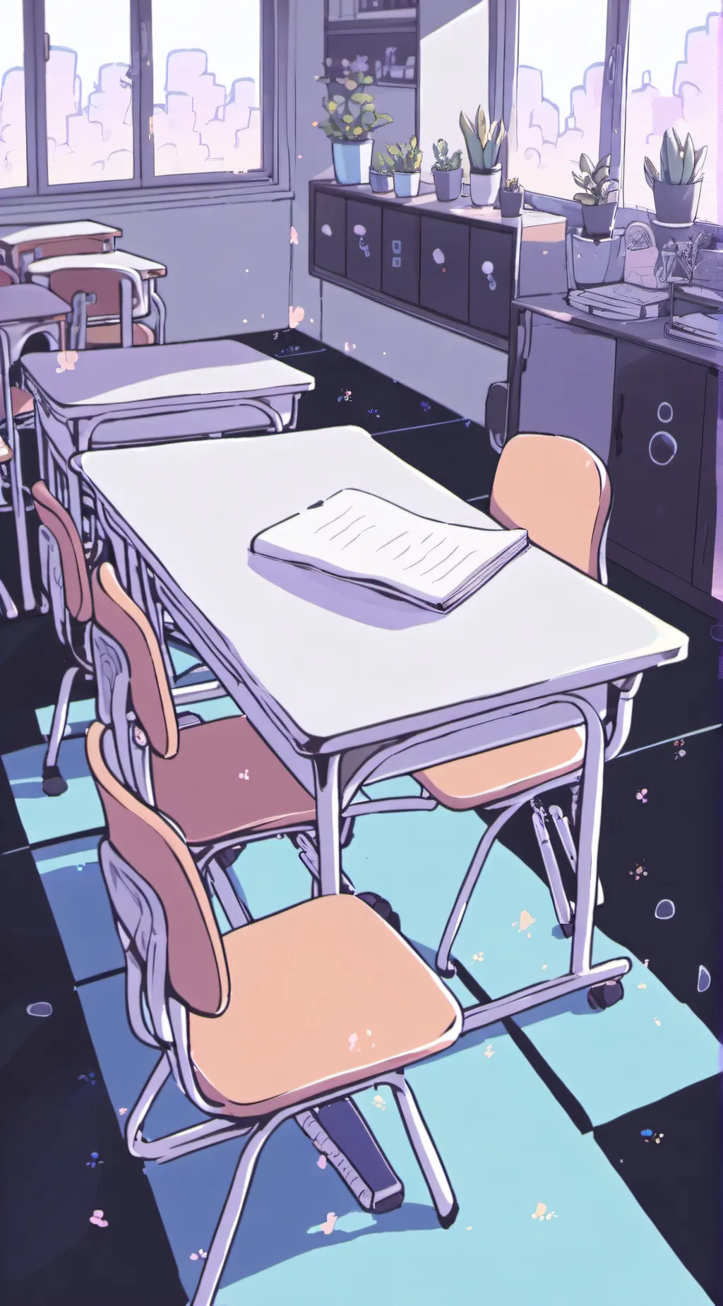 ai character: MHA!! background