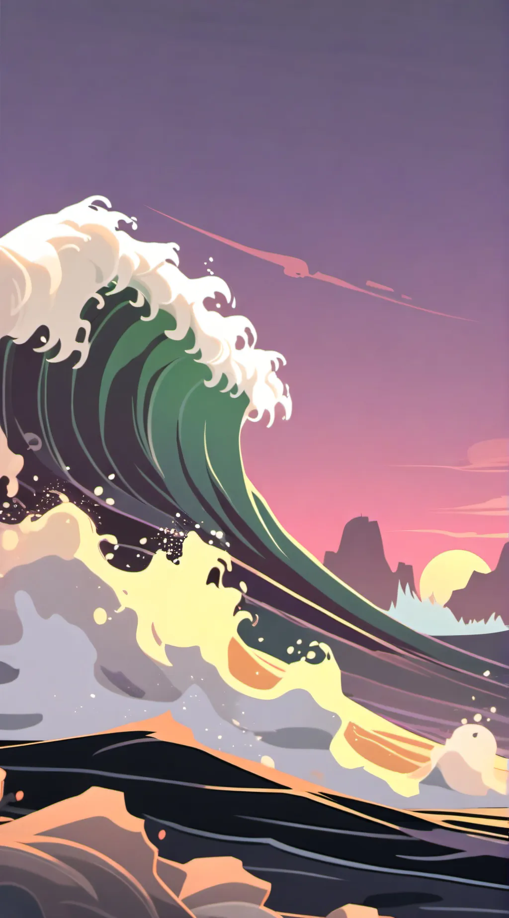 ai character: Serena background