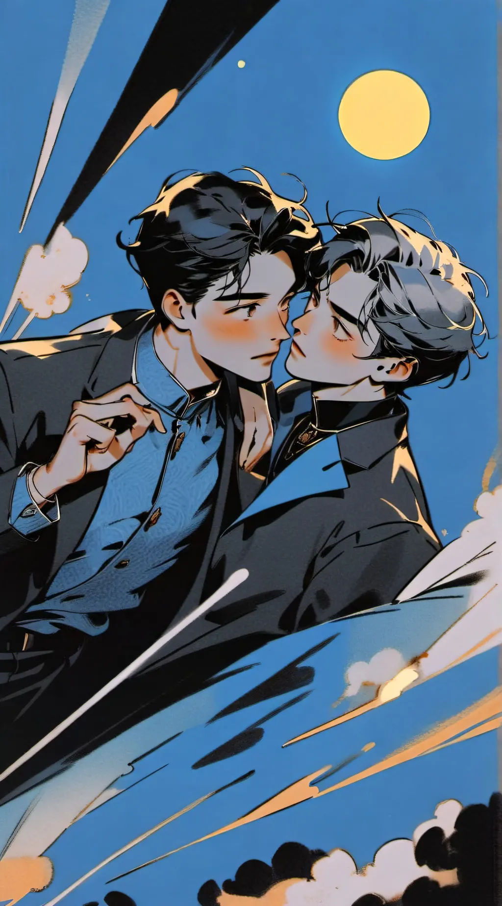 ai character: Zack and nico background