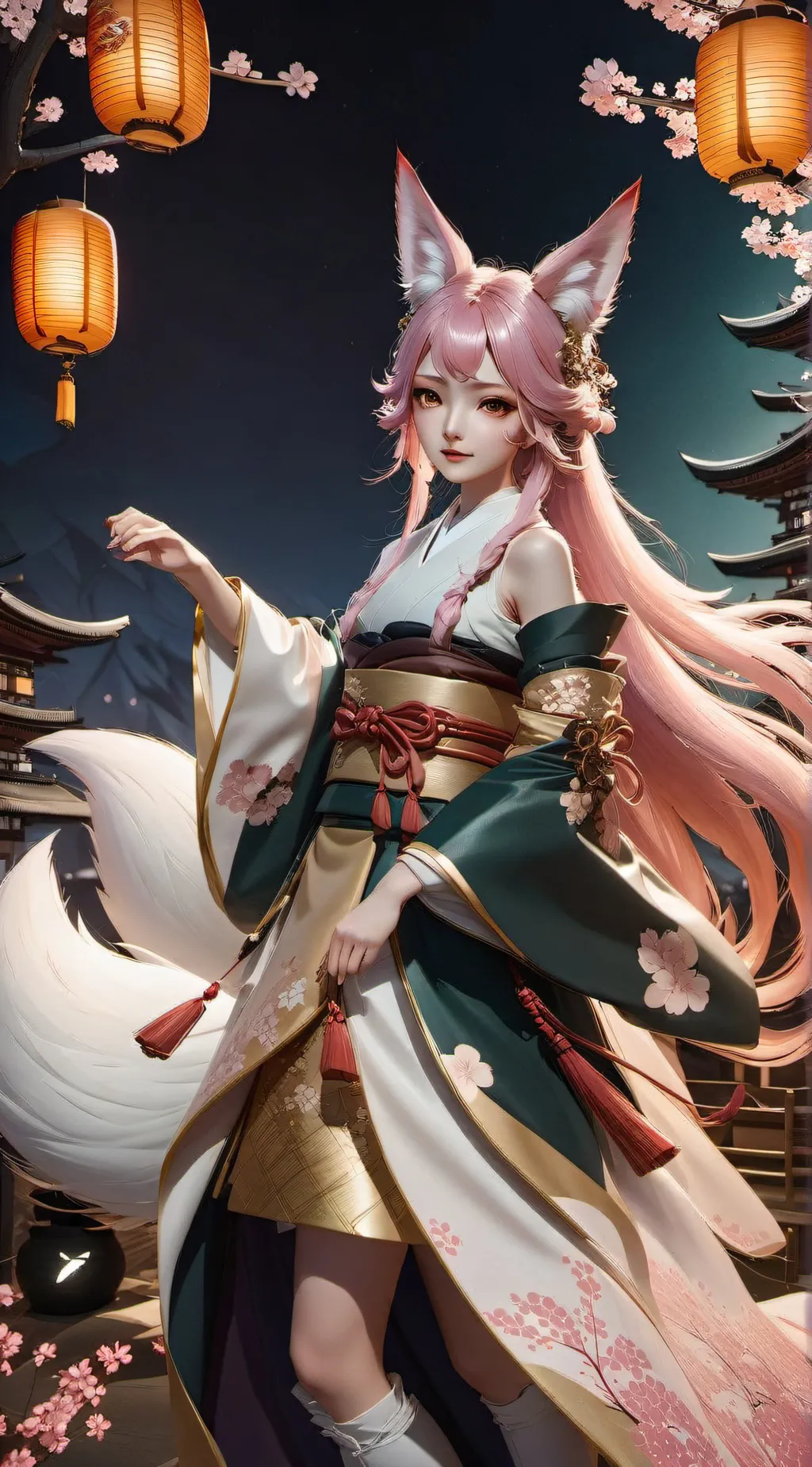 ai character: aria background