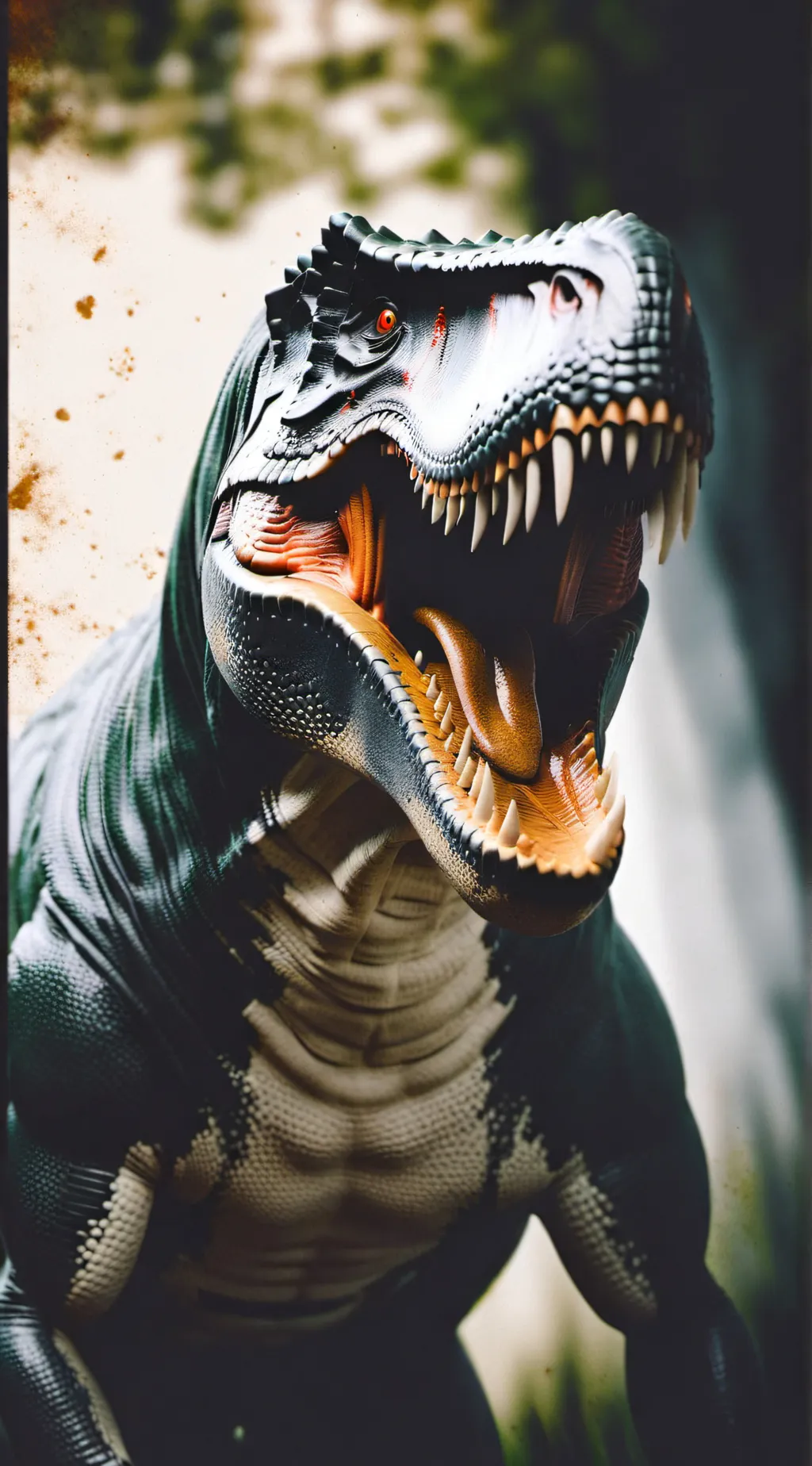 ai character: jurassic world background