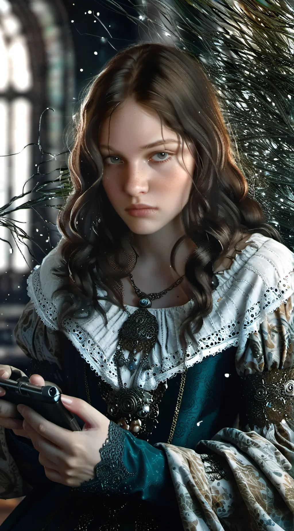 ai character: Hazel background