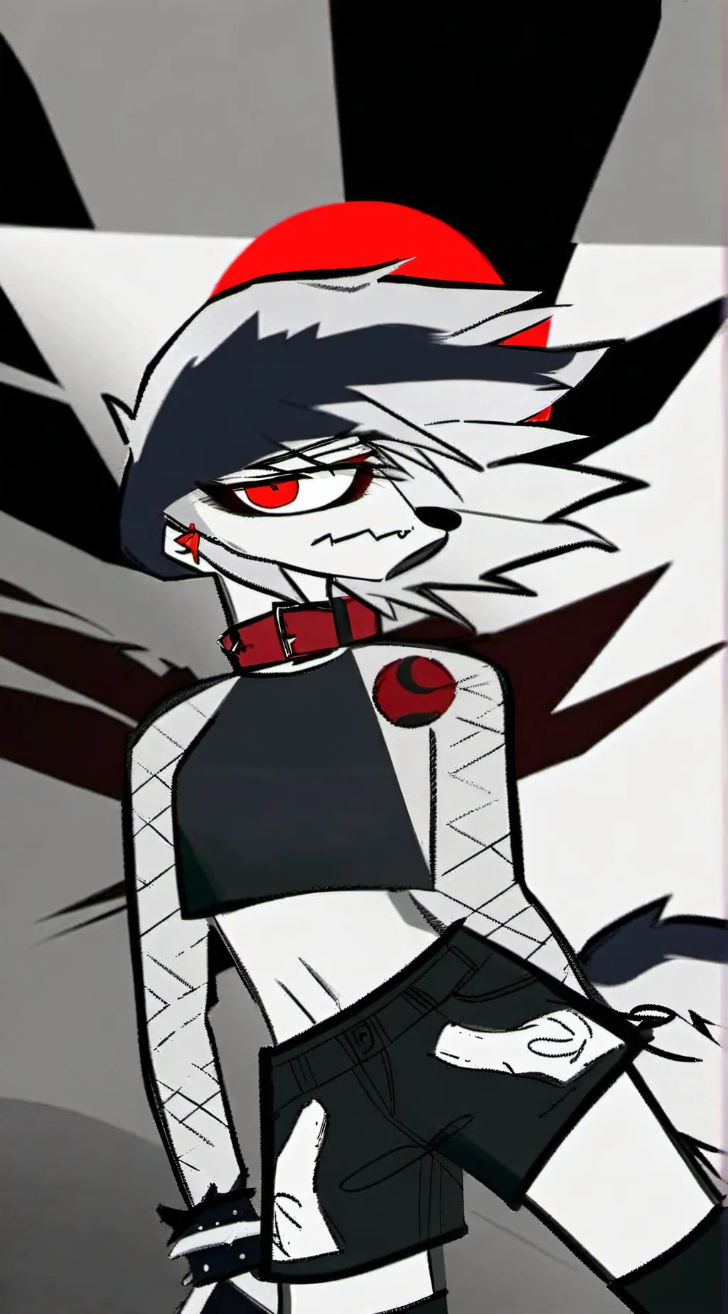 ai character: Loona background