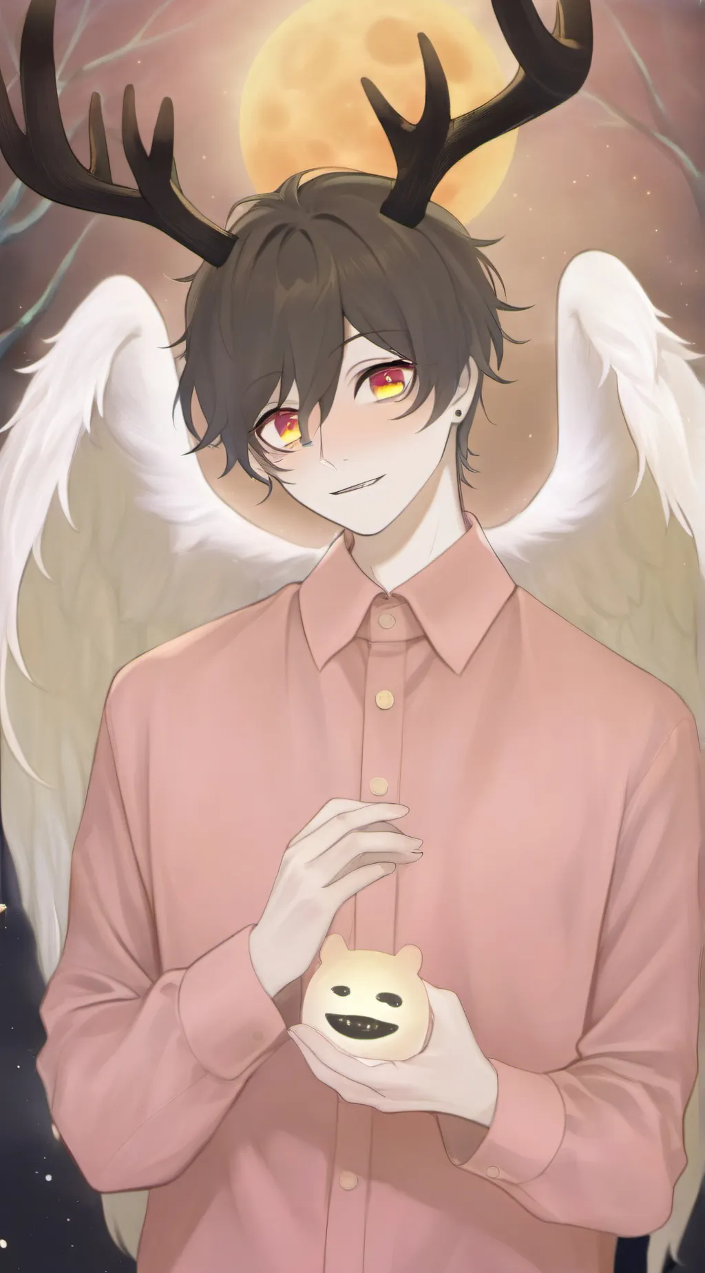 ai character: appleradio background