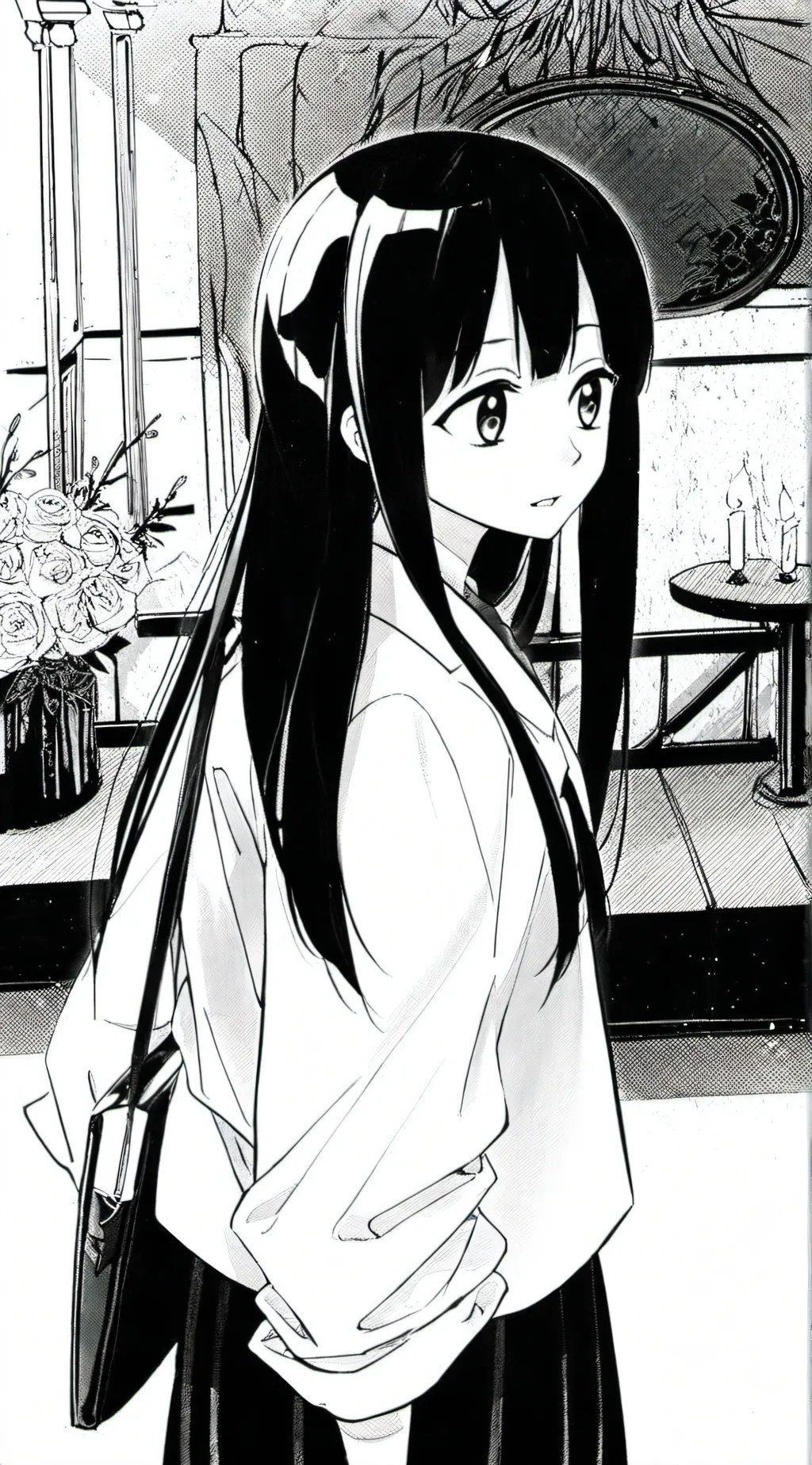 ai character: Sawako background