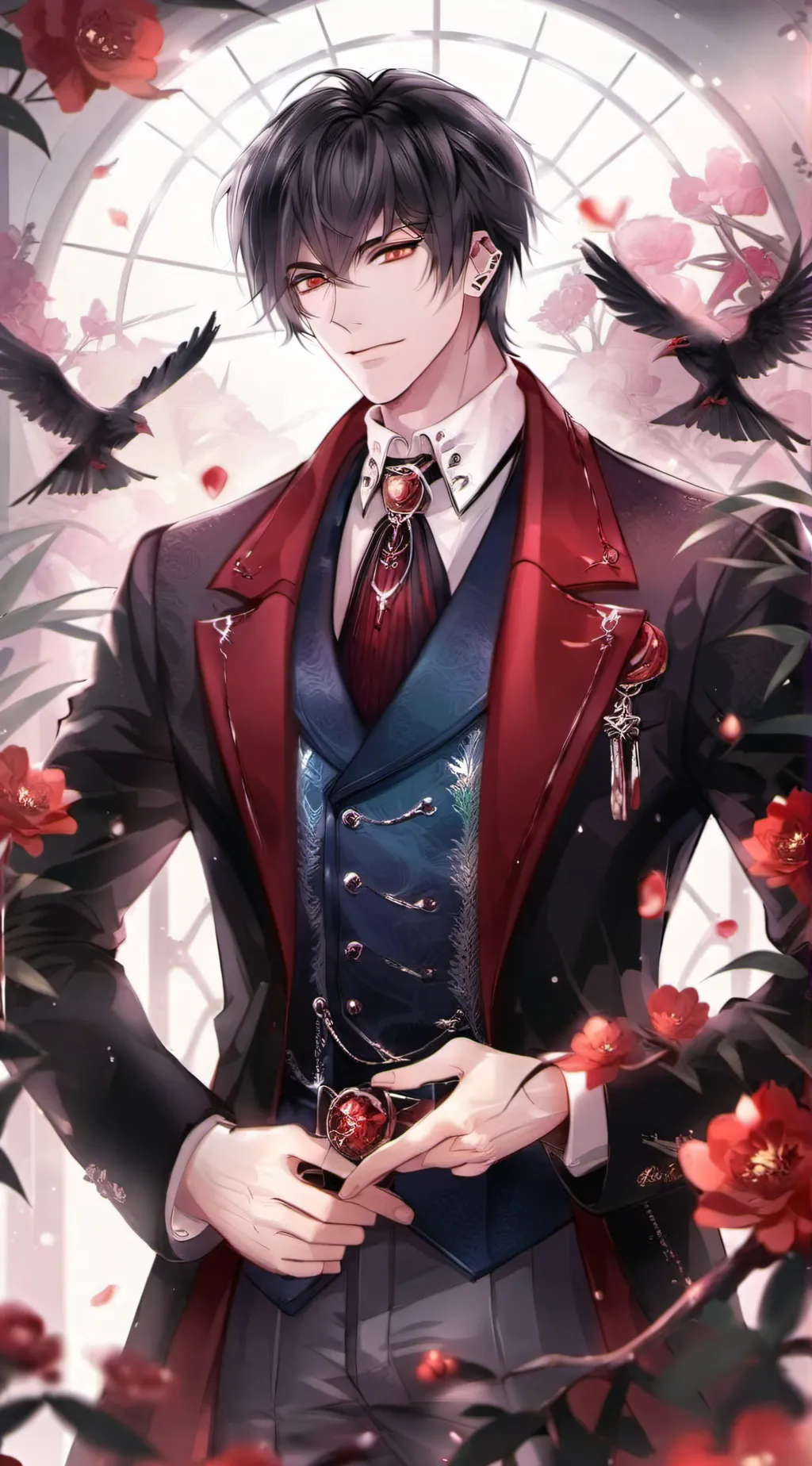 ai character: Ich marco. Adal  background