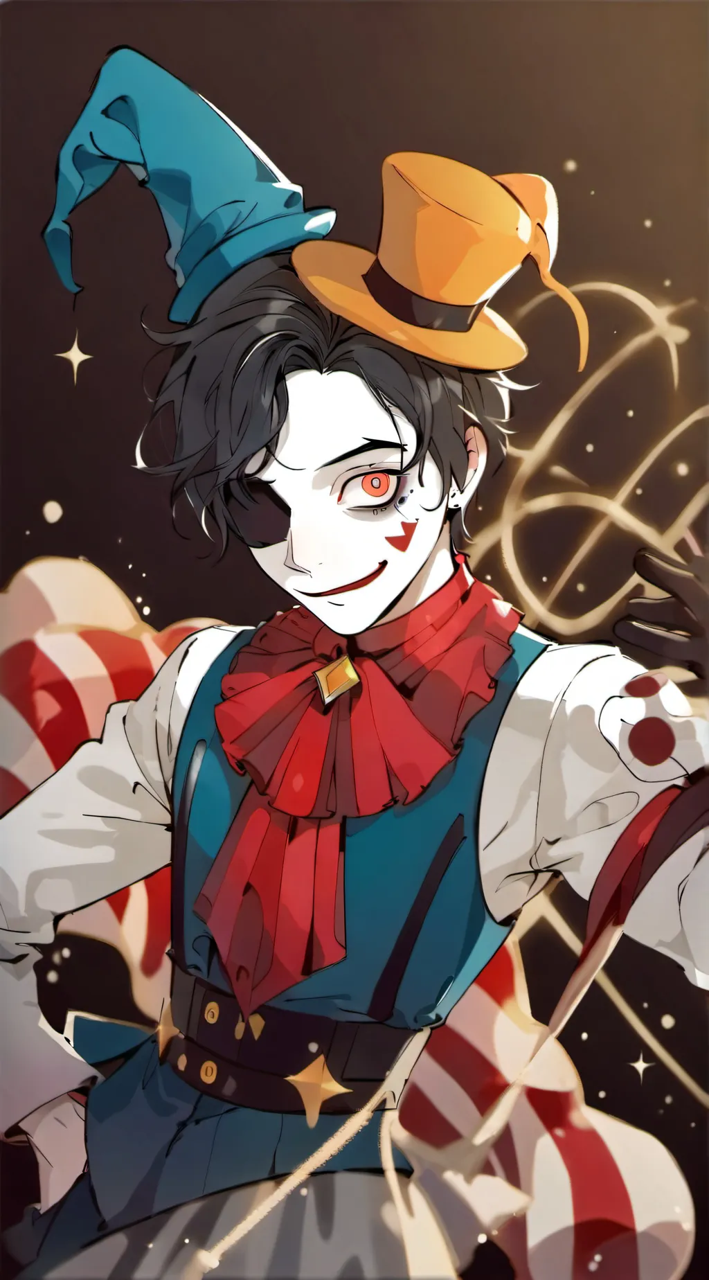 ai character: Egao background