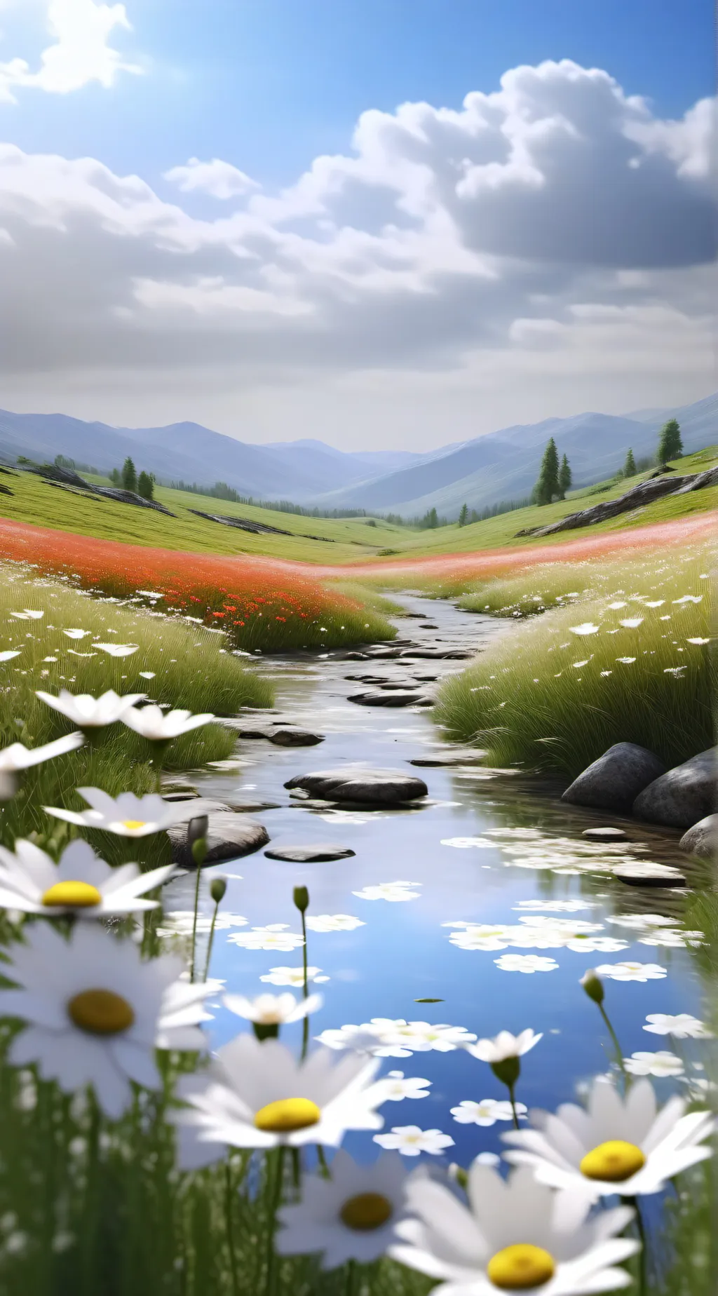 ai character: Get away background