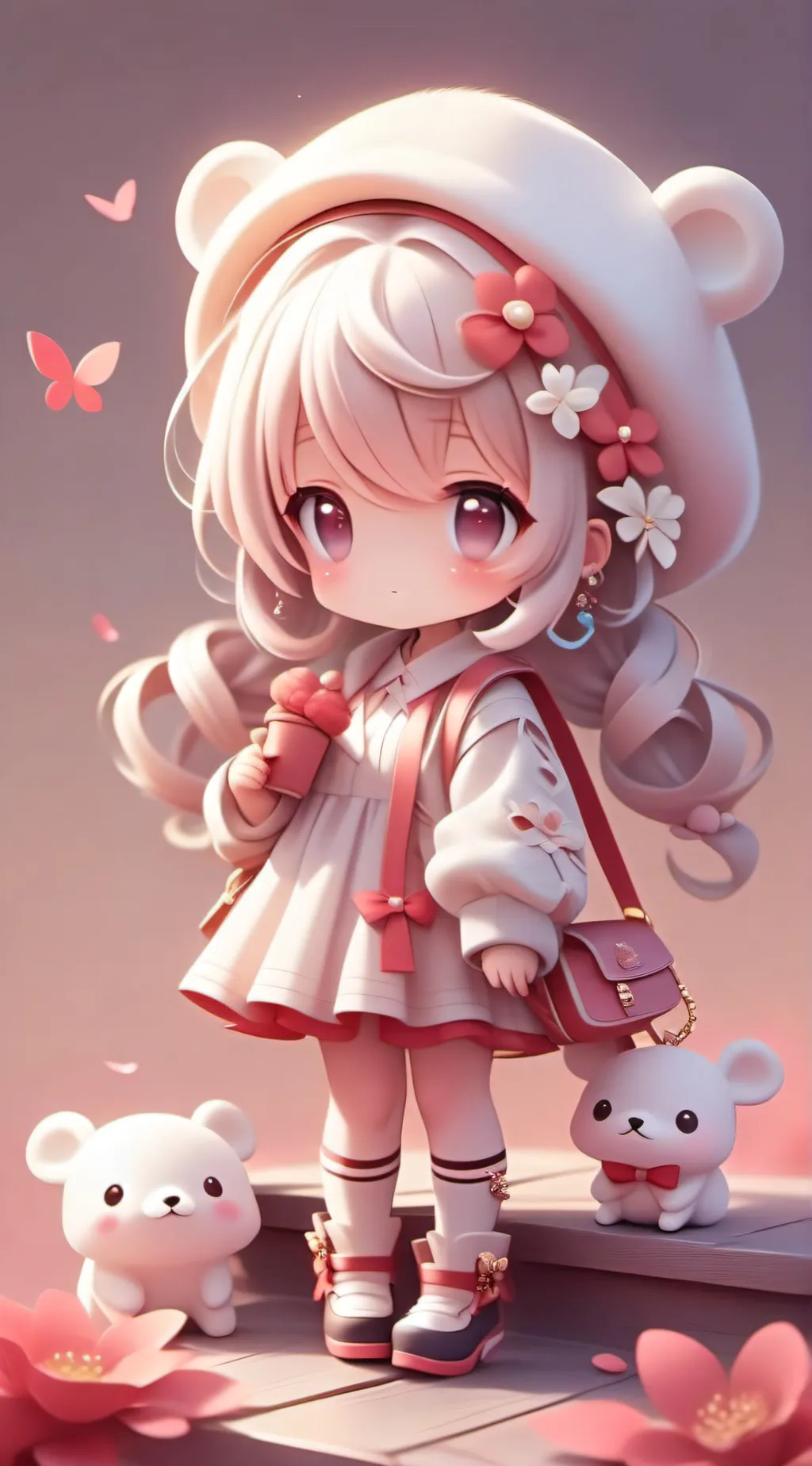 ai character: lily background