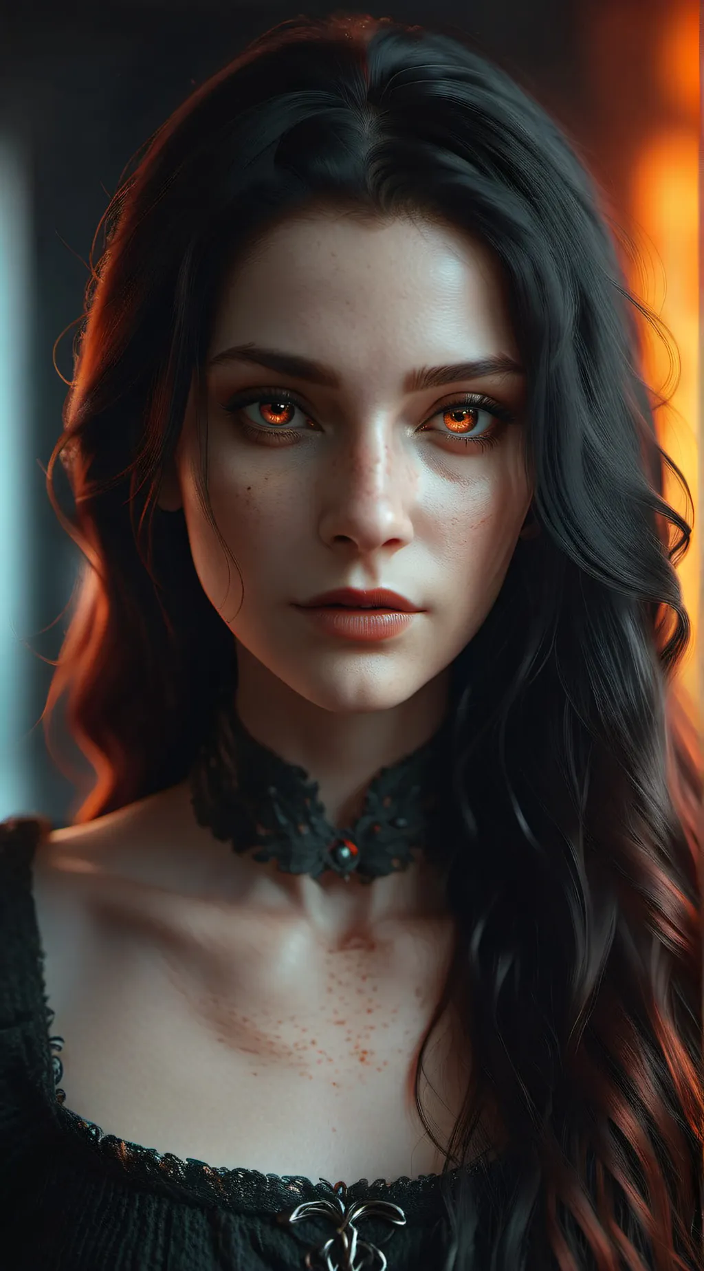 ai character: Mist  background