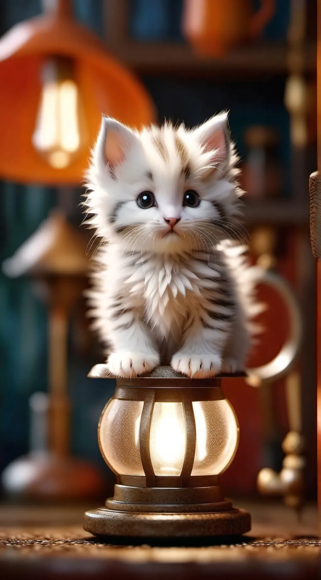 ai character: lampy background