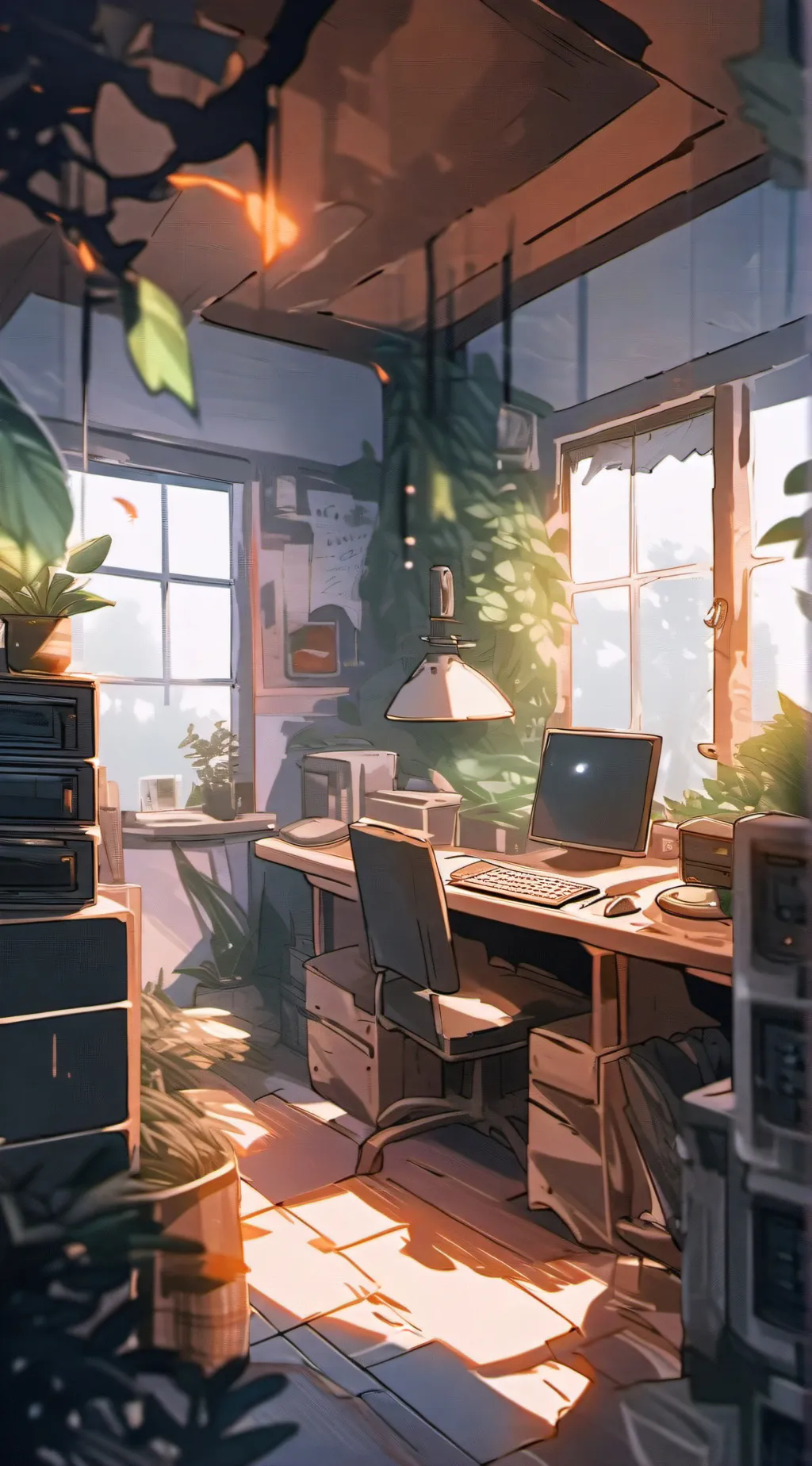 ai character: Scary Survey background