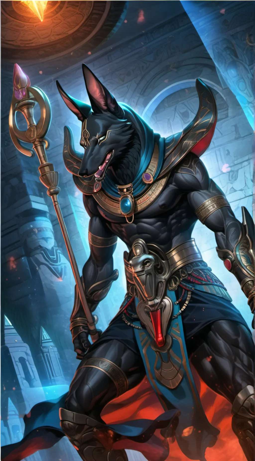 Talkie AI - Chat with anubis 