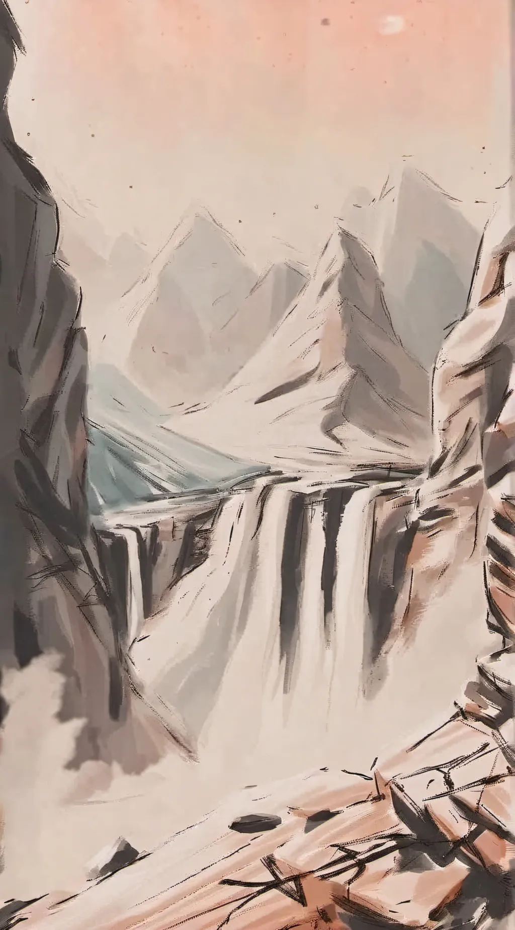 ai character: poly bridge  background