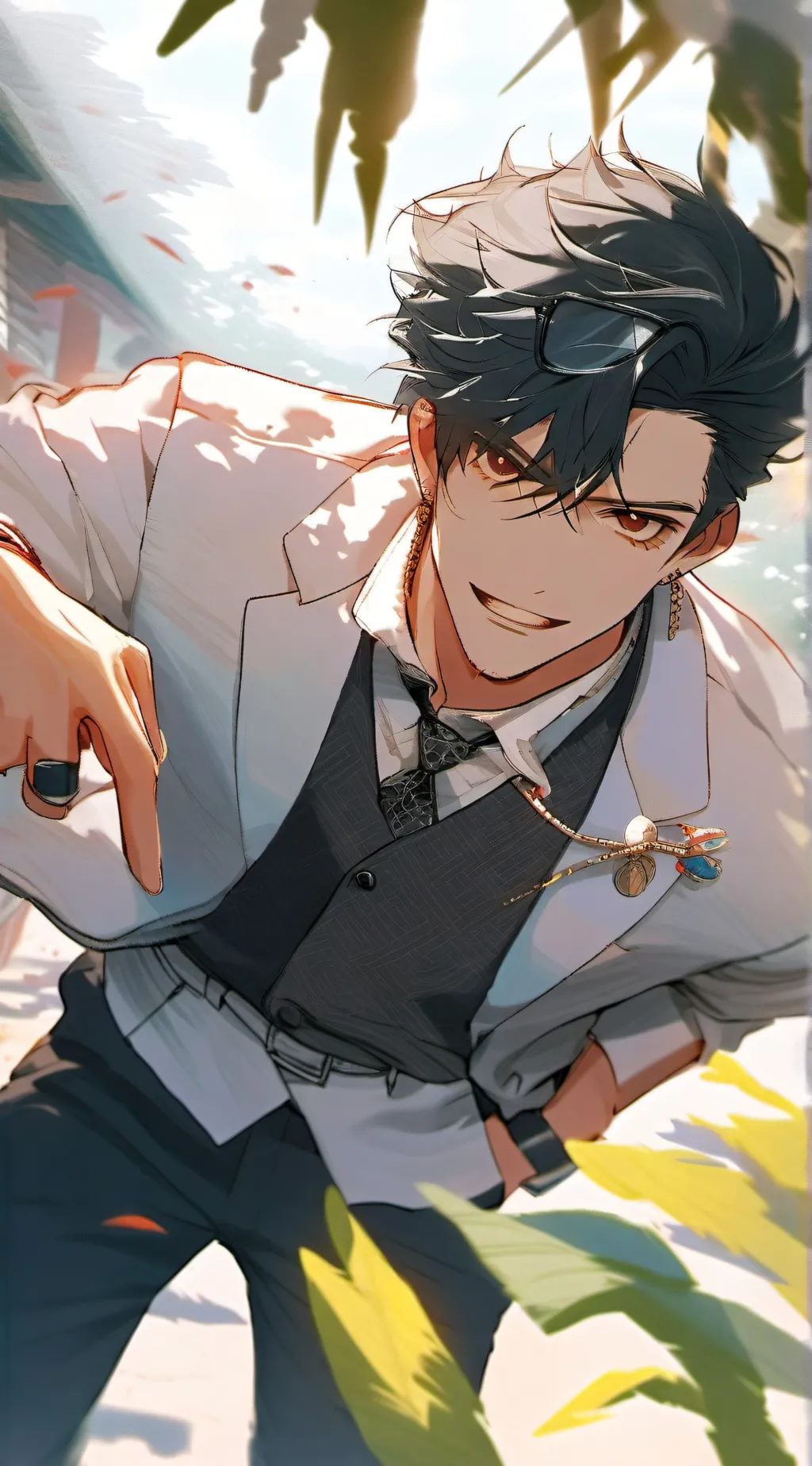 ai character: ♡~andrew~♡ background