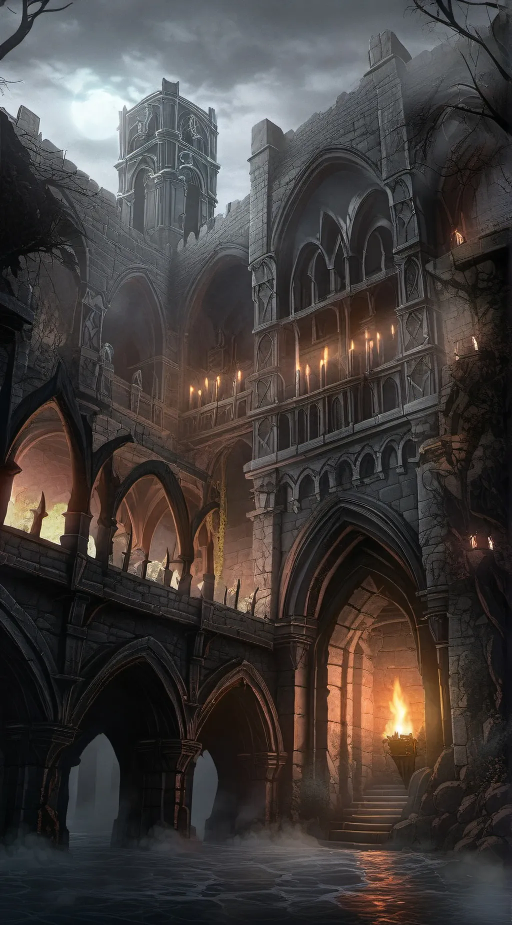 ai character: Dungeon Crawl background