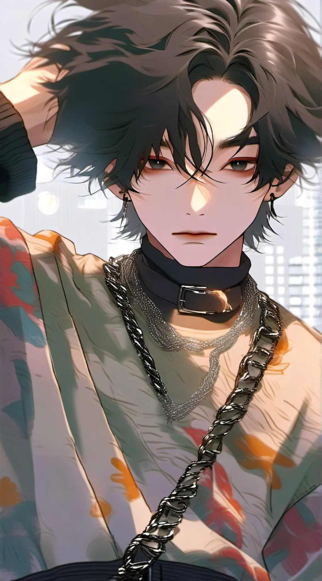 ai character: Shinji Nishimura background