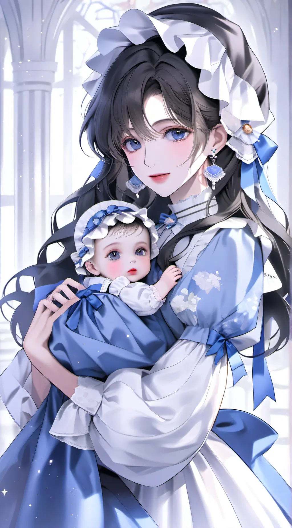 ai character: mama background