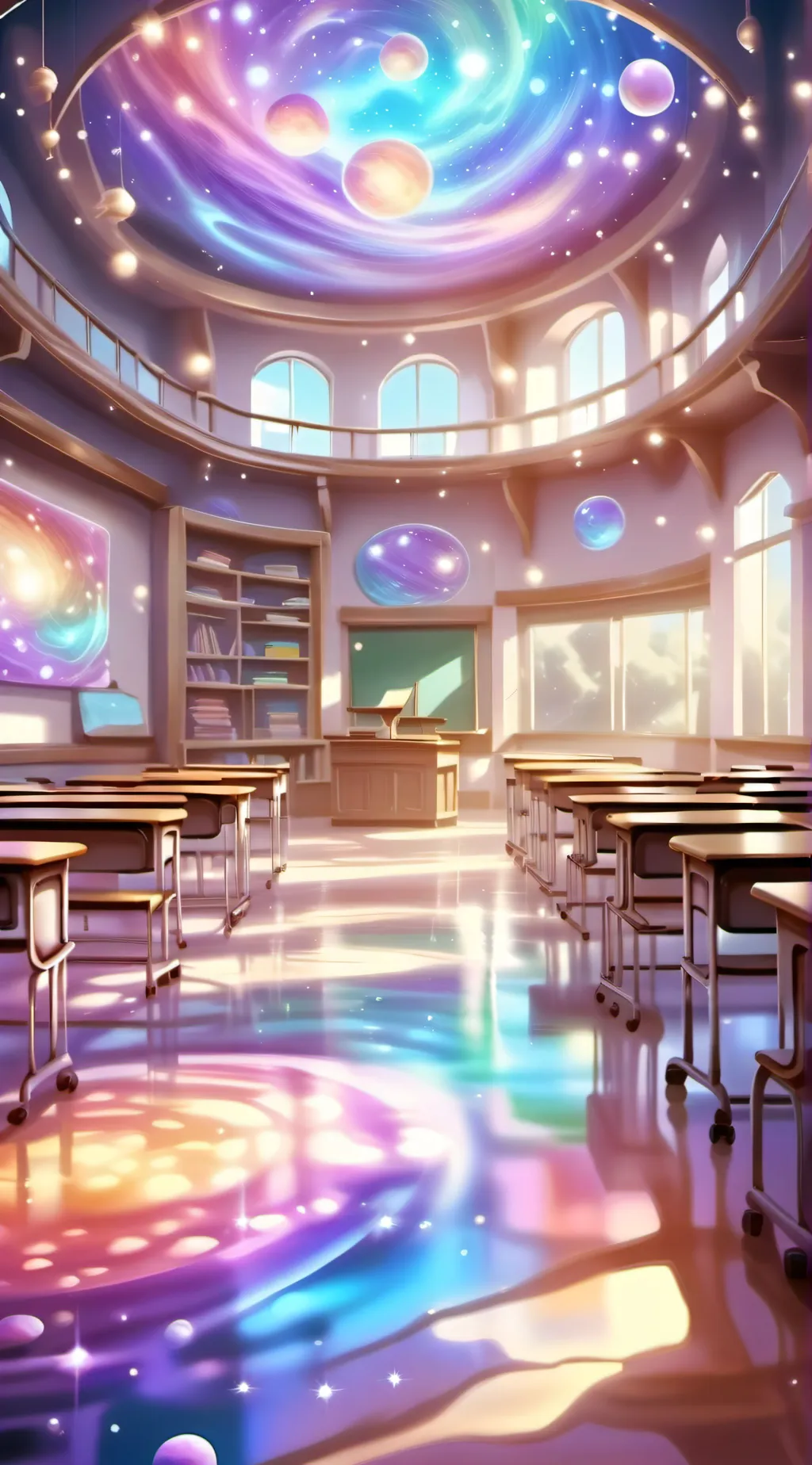 ai character: MHA x JJK x LOV background