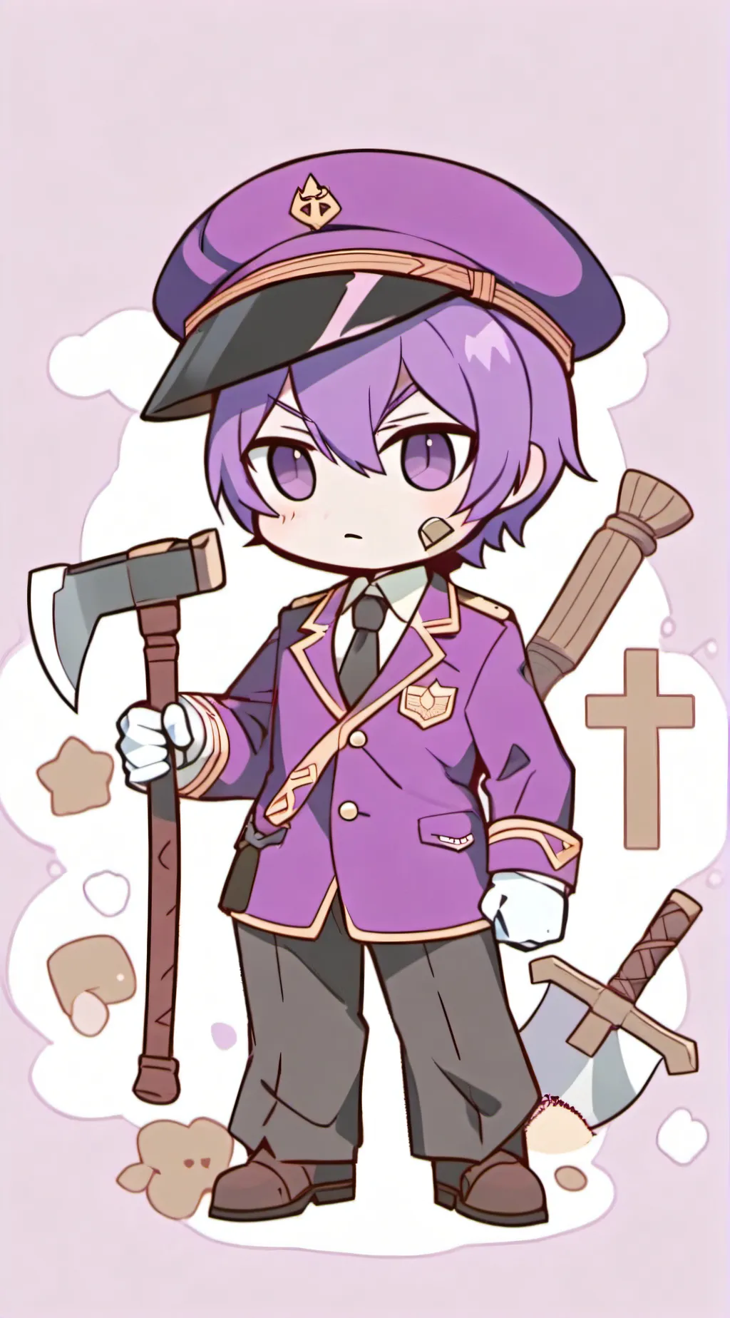 ai character: William afton  background