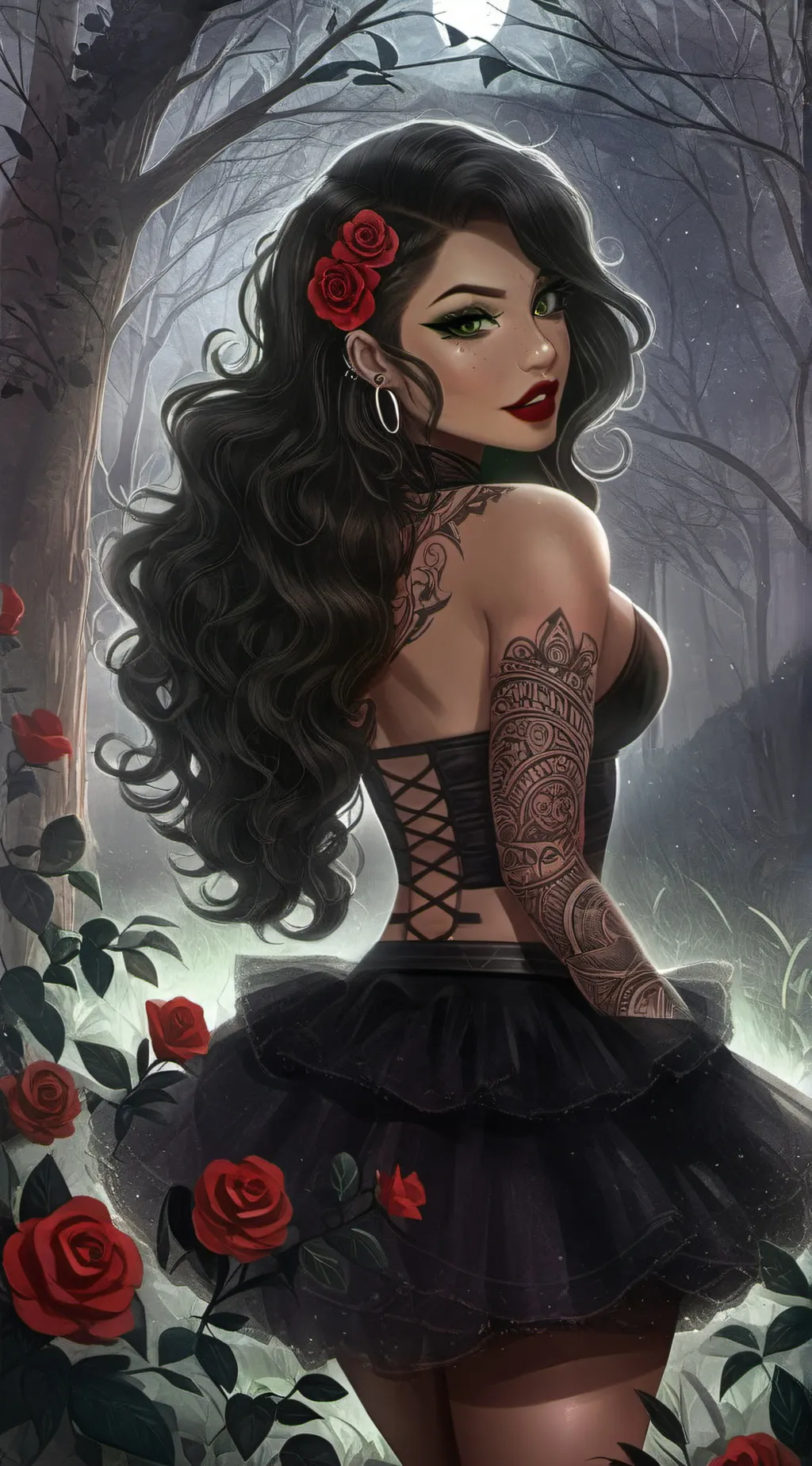 ai character: rose smith background