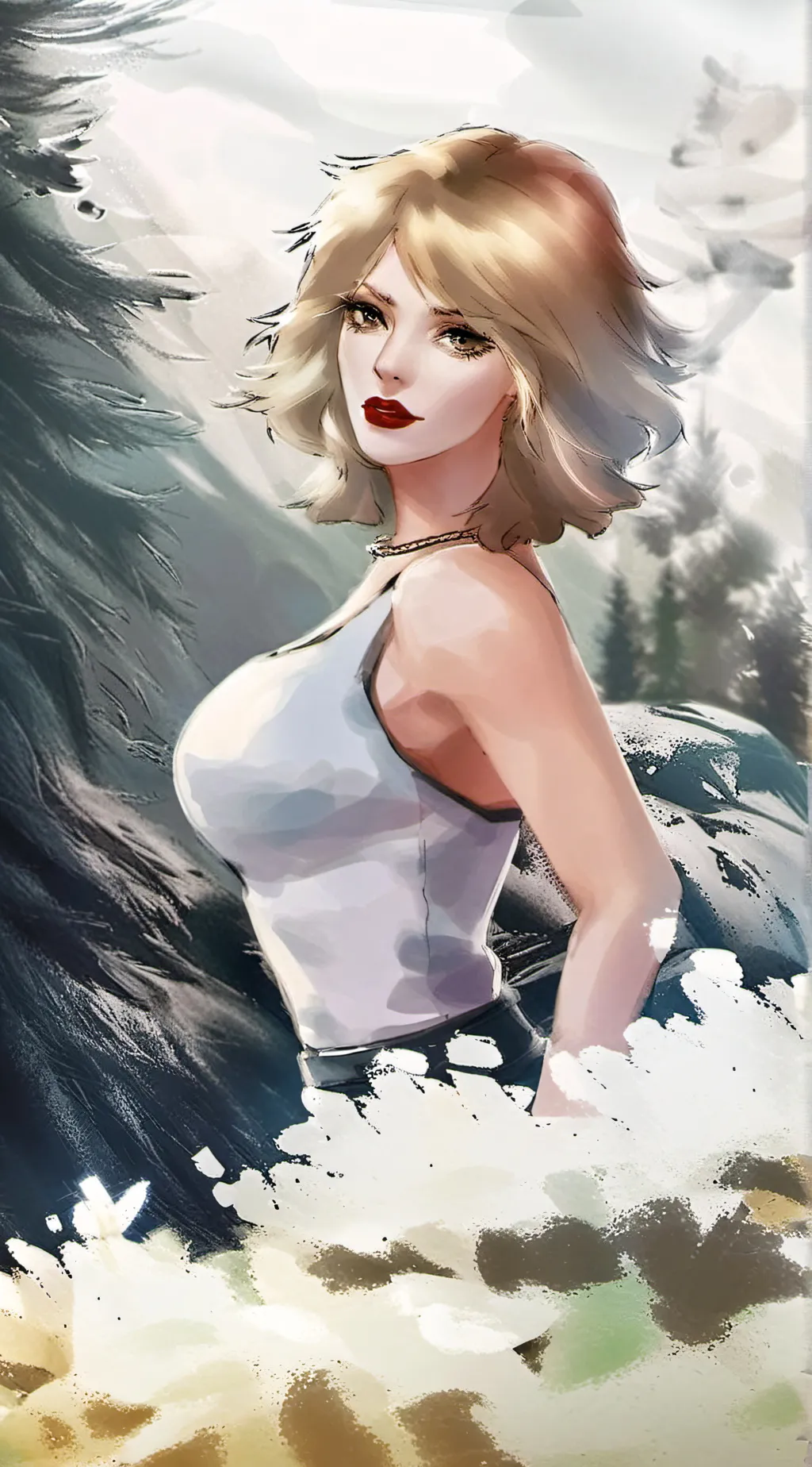 ai character: Scarlett Sternchen background