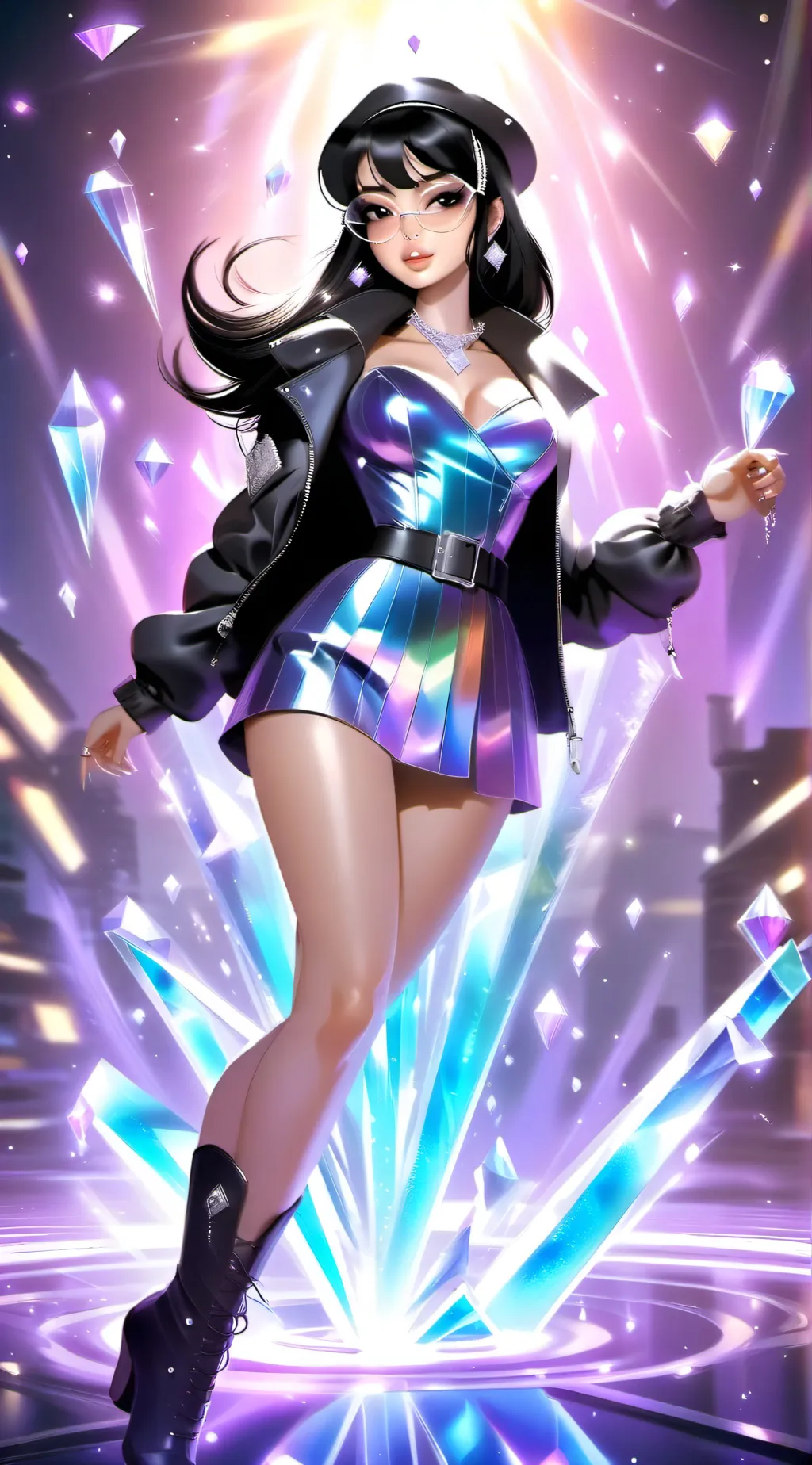 ai character: Iris background