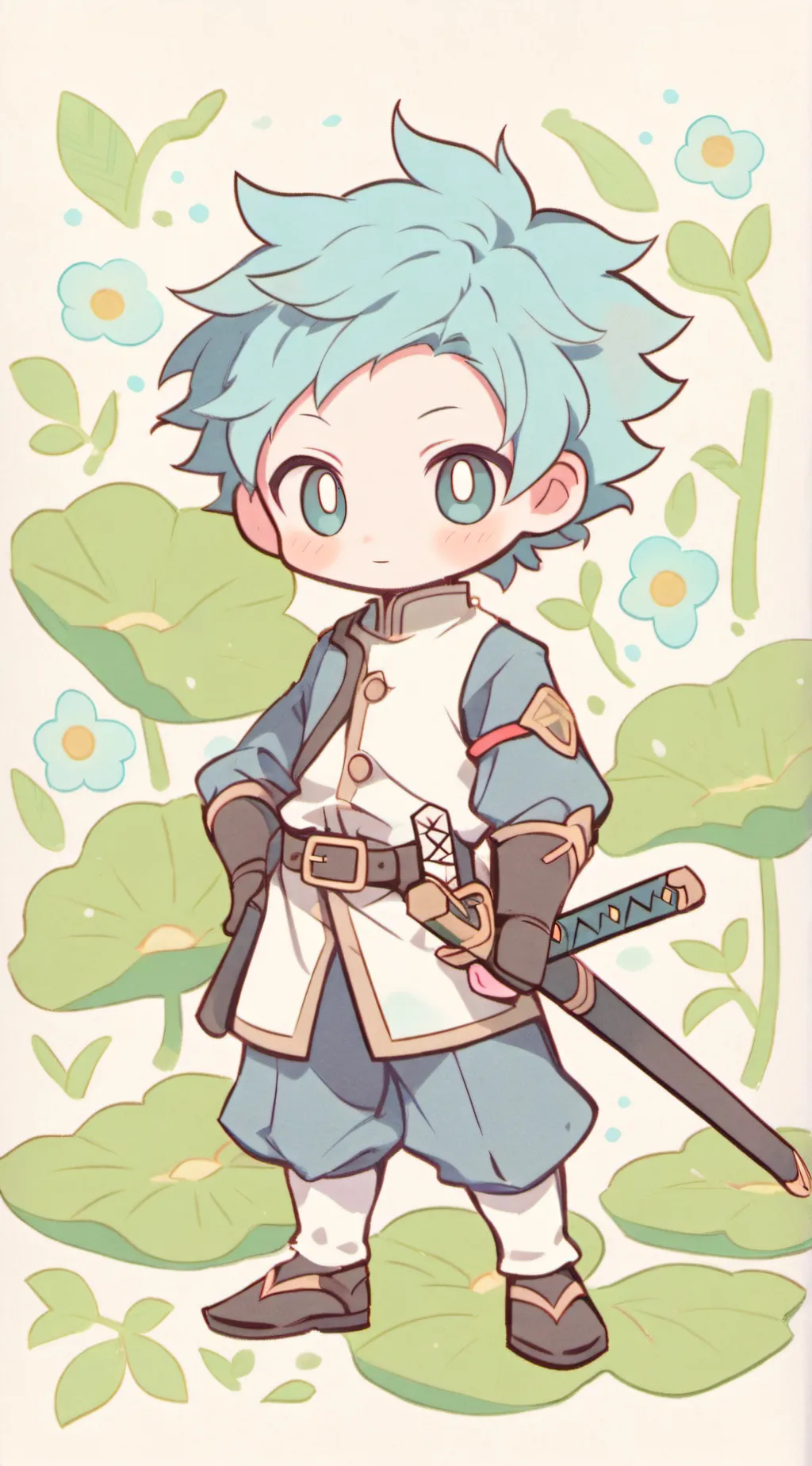 ai character: Hashira background