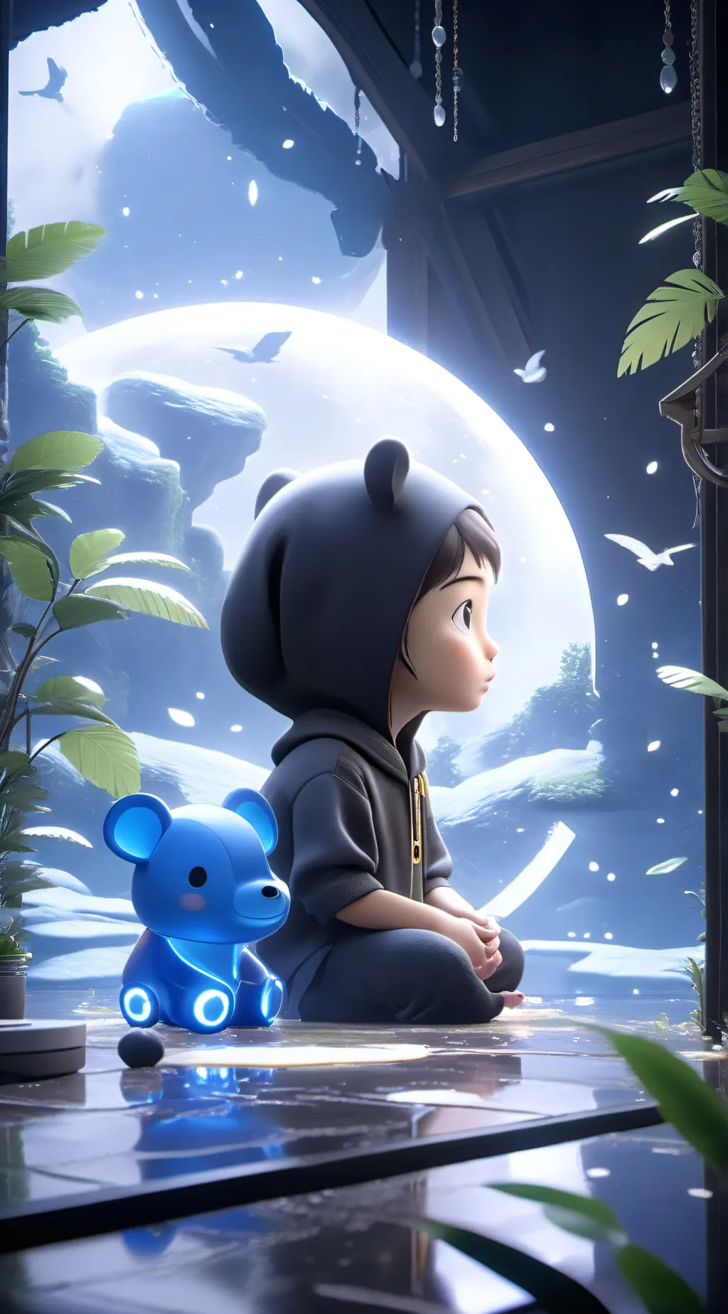 ai character: GIMMIE IDEAS!! background