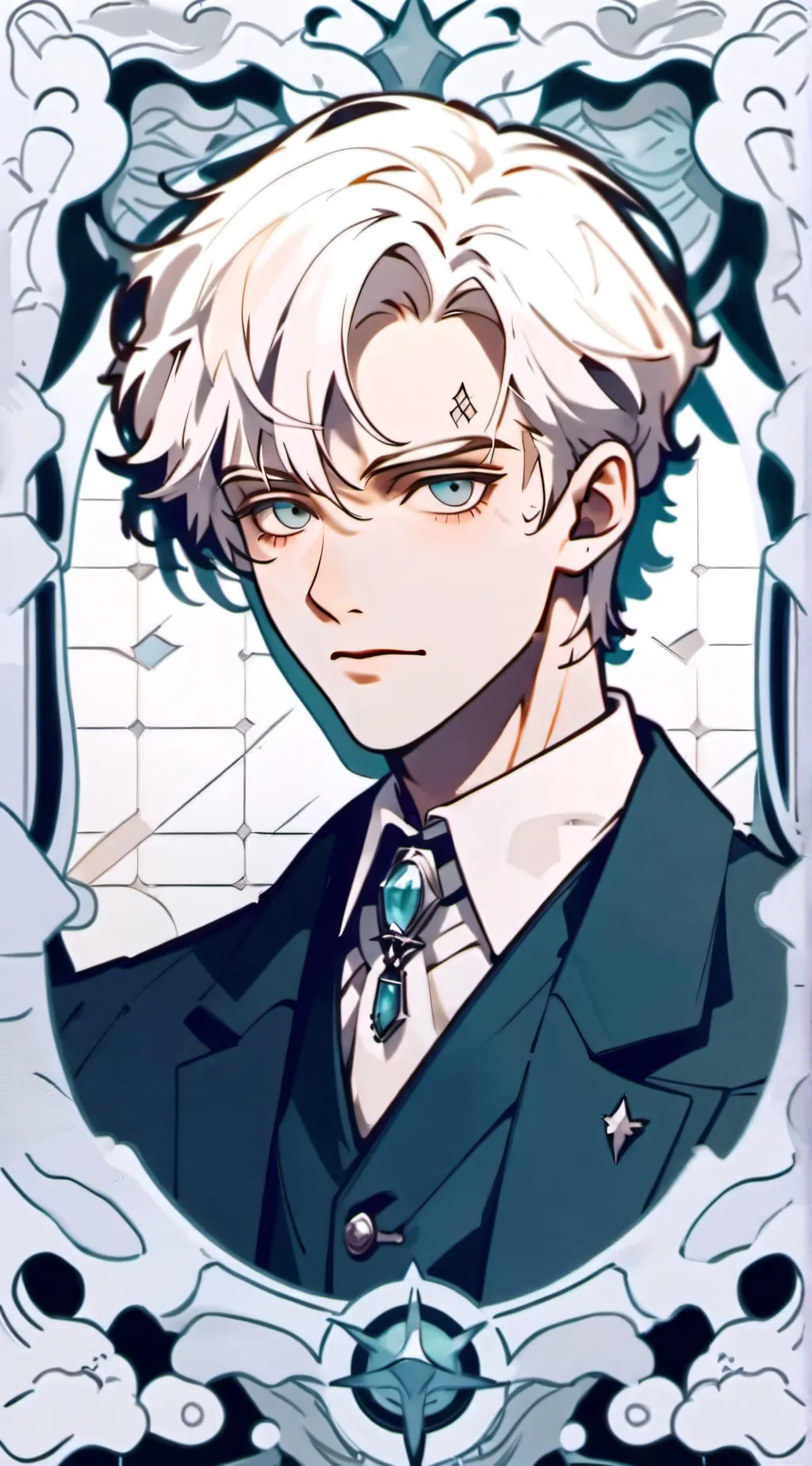 ai character: Scorpius x Albus background