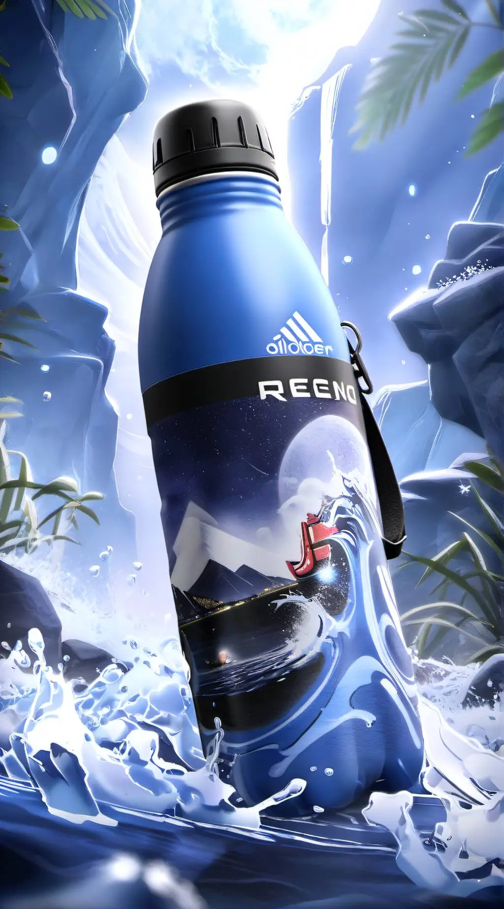 ai character: Water 💦💦💦 background