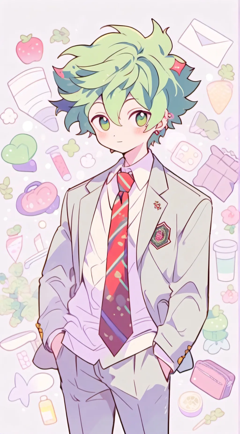 ai character: ♡ Mha ♡ background
