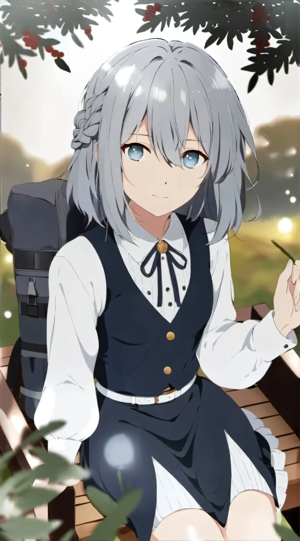 ai character: Rosy  background