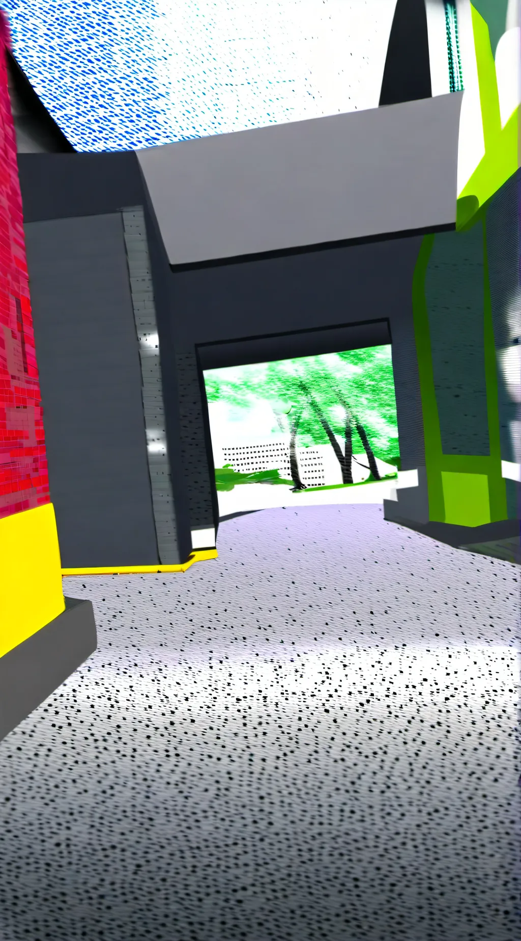 ai character: pomni  background