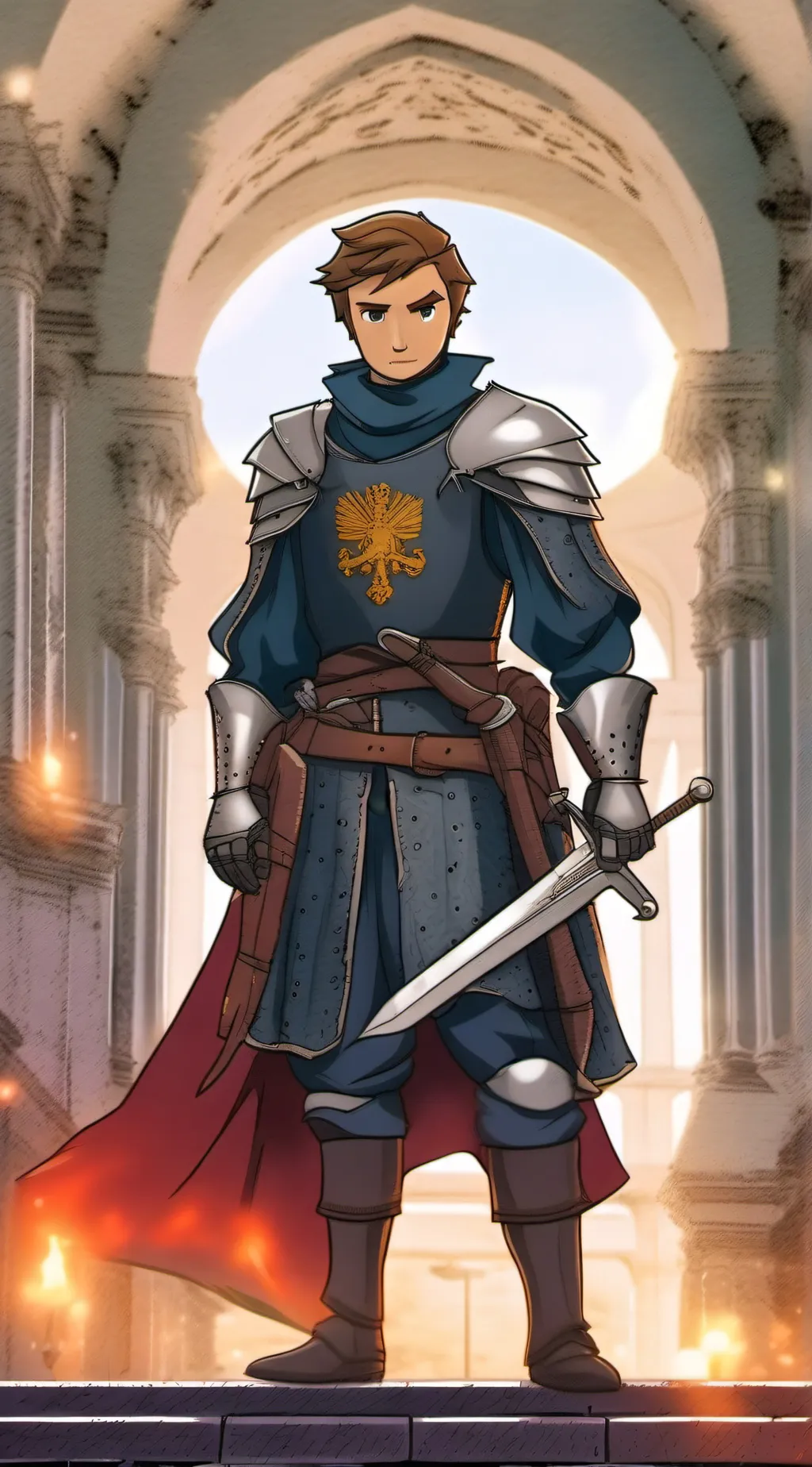 ai character: Jean Delacroix background