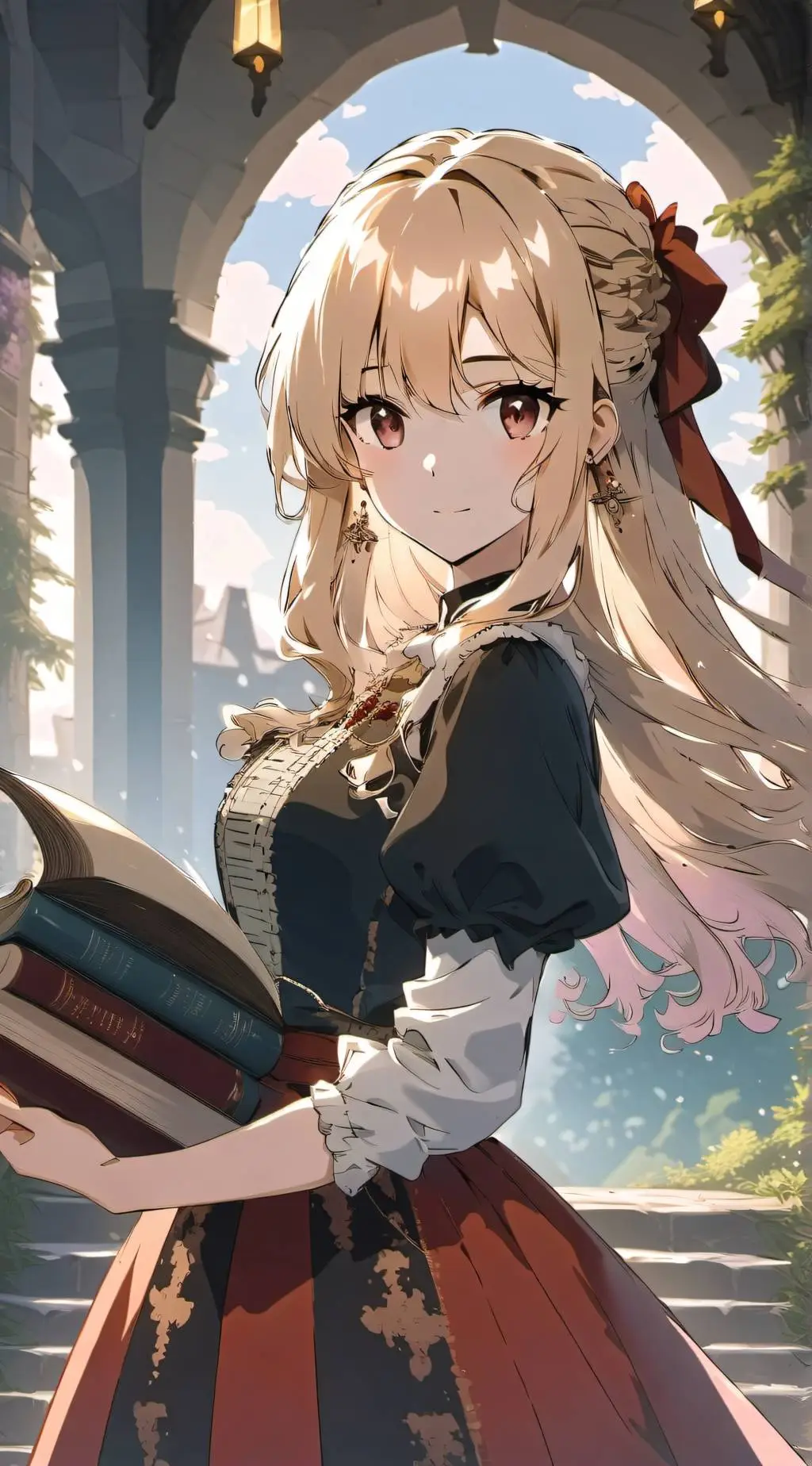 ai character: Selina Reibeau background