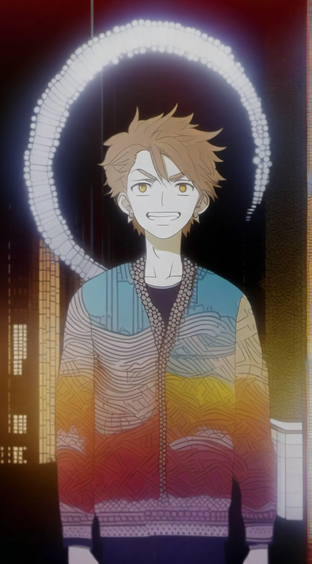 ai character: Teleportation TR background