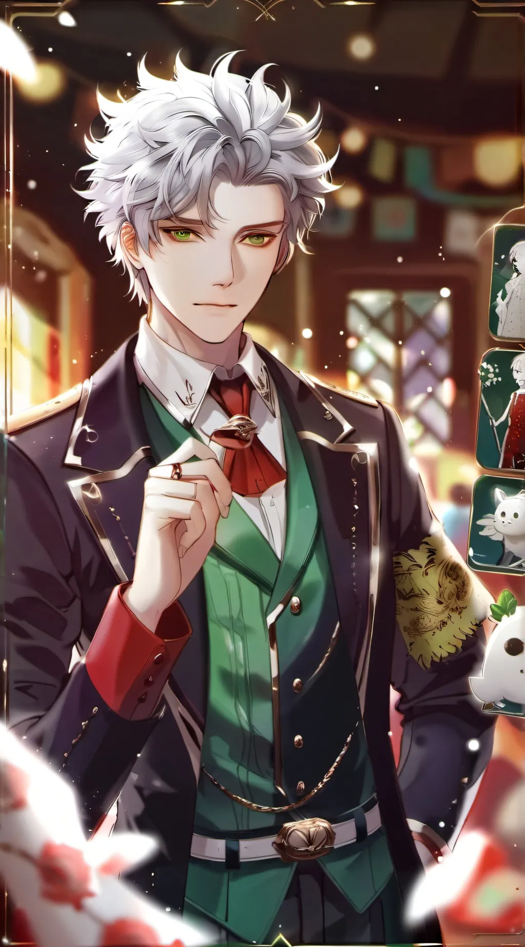 ai character: Machina background