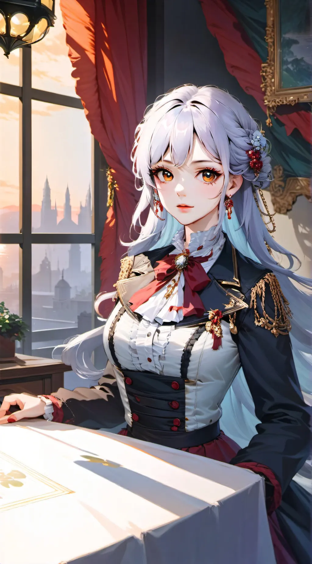 ai character: Audrey background