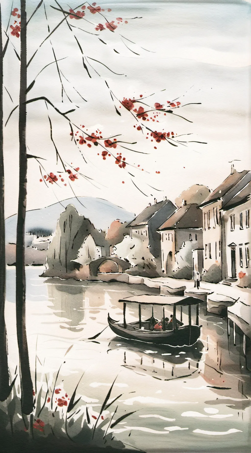 ai character: Lake Rotoma school background