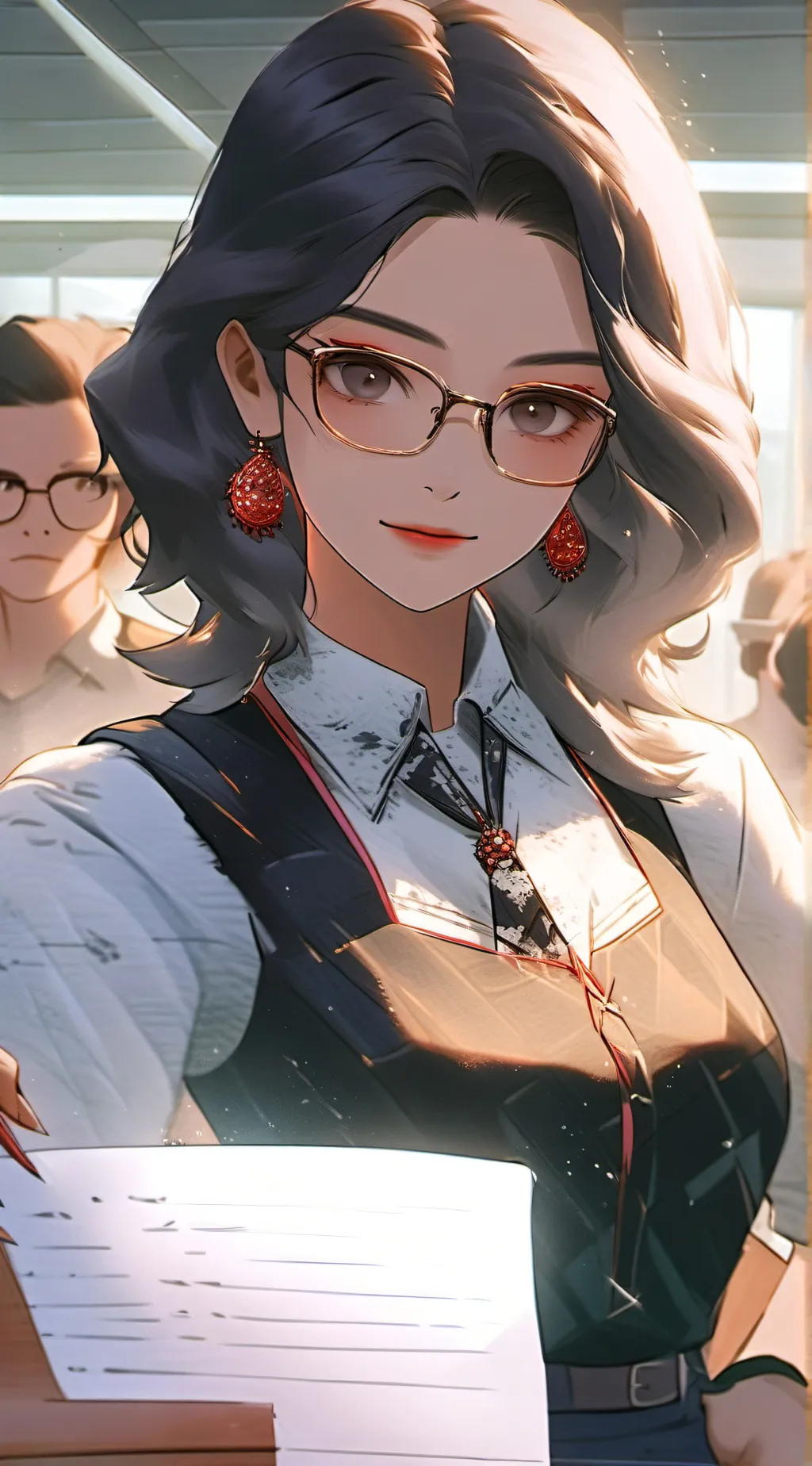 ai character: Mrs. Gurglefart background