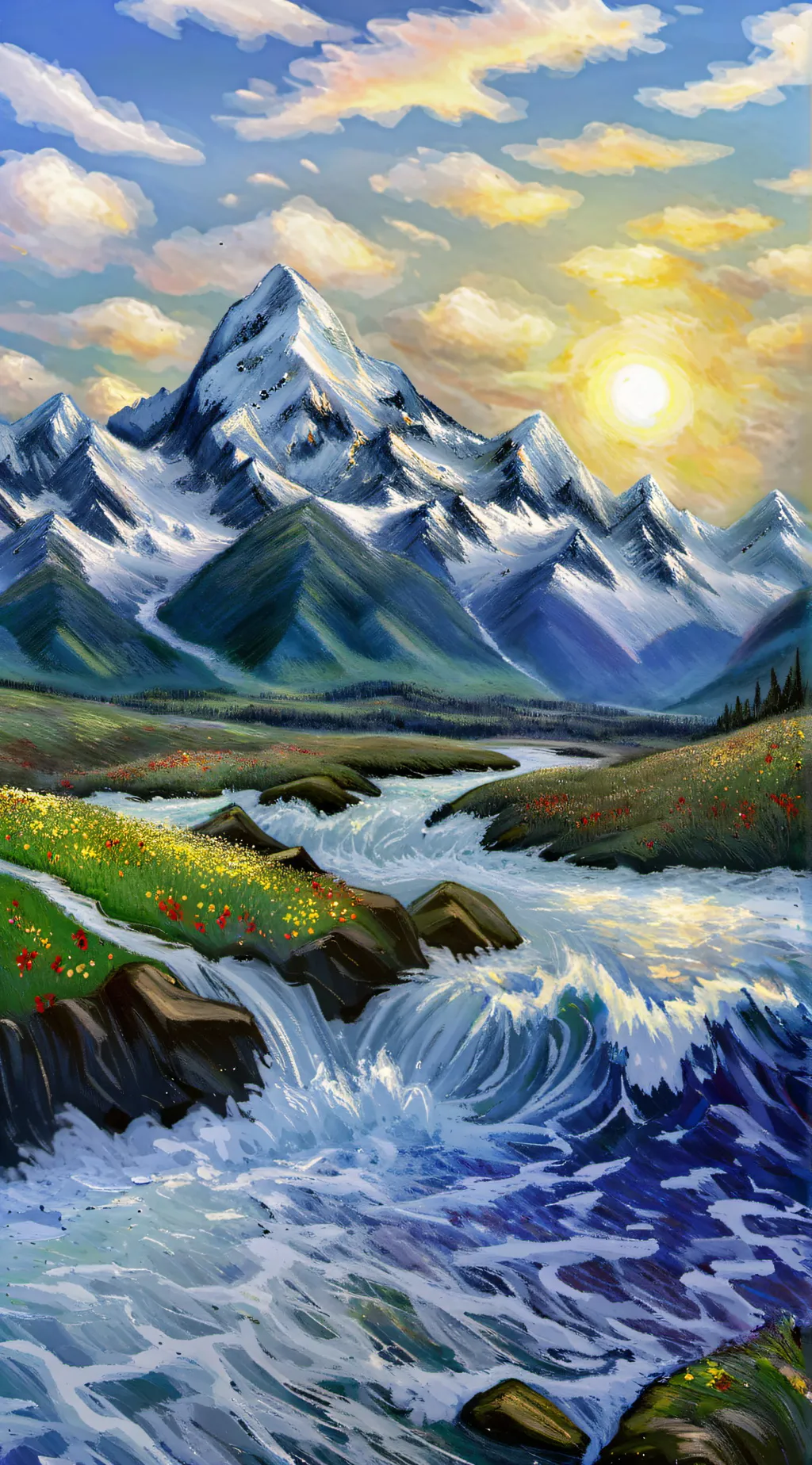 ai character: Sonic and his girl background